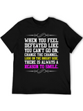 Motivational T-Shirt: Reason to Smile
