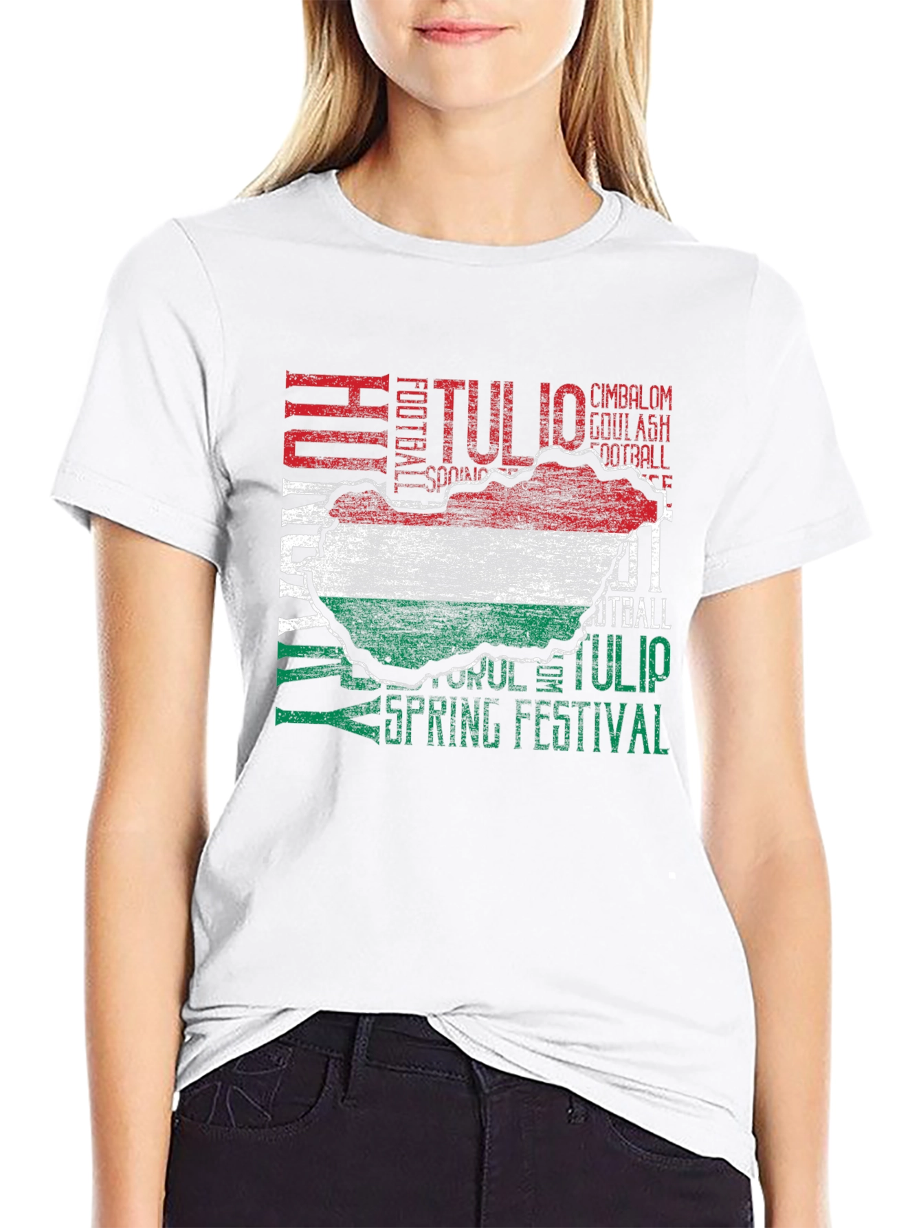 Hungary Flag Map T-Shirt Hungarian Pride