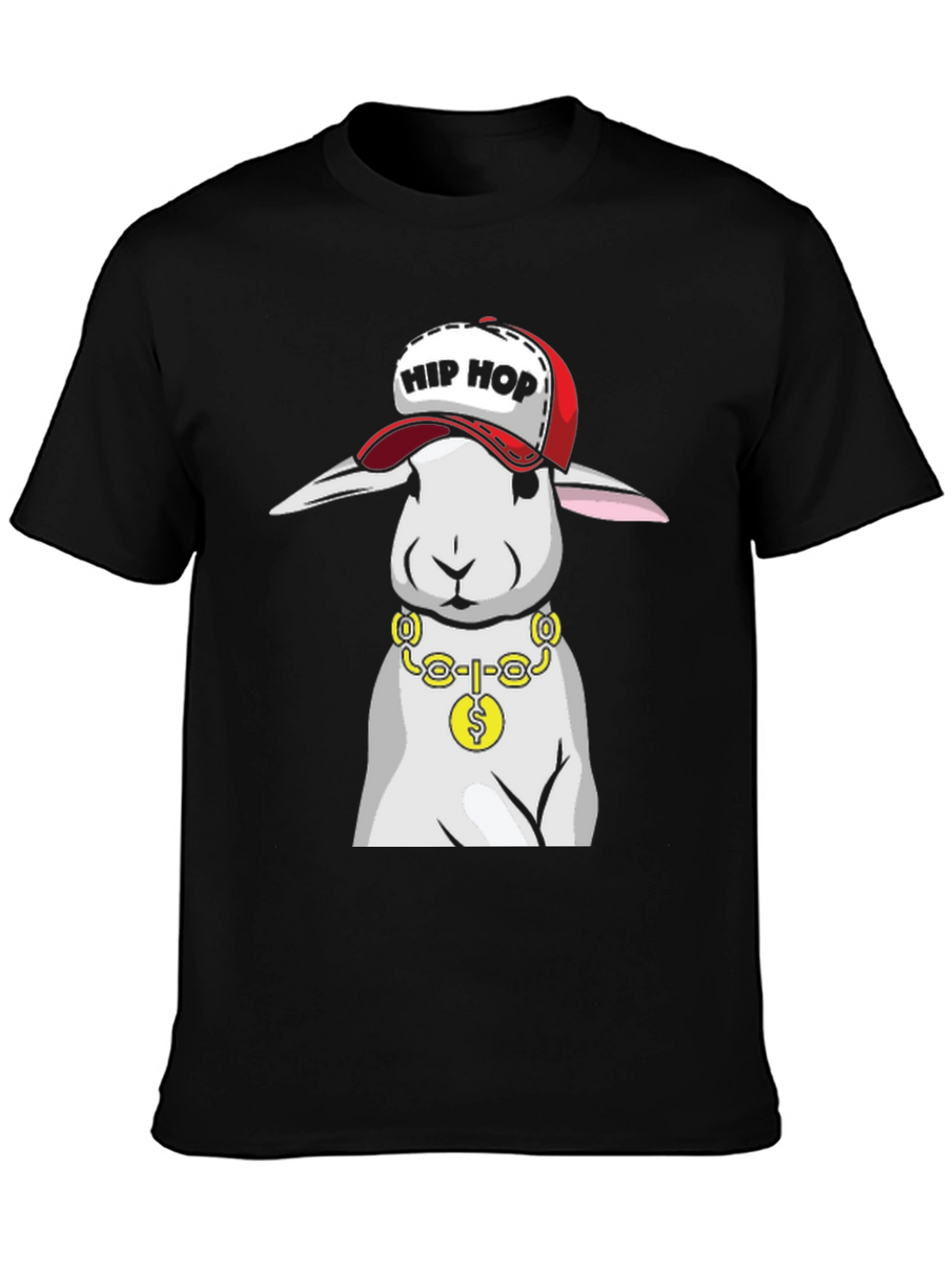 Hip Hop Bunny T-Shirt - Cool Rabbit Tee