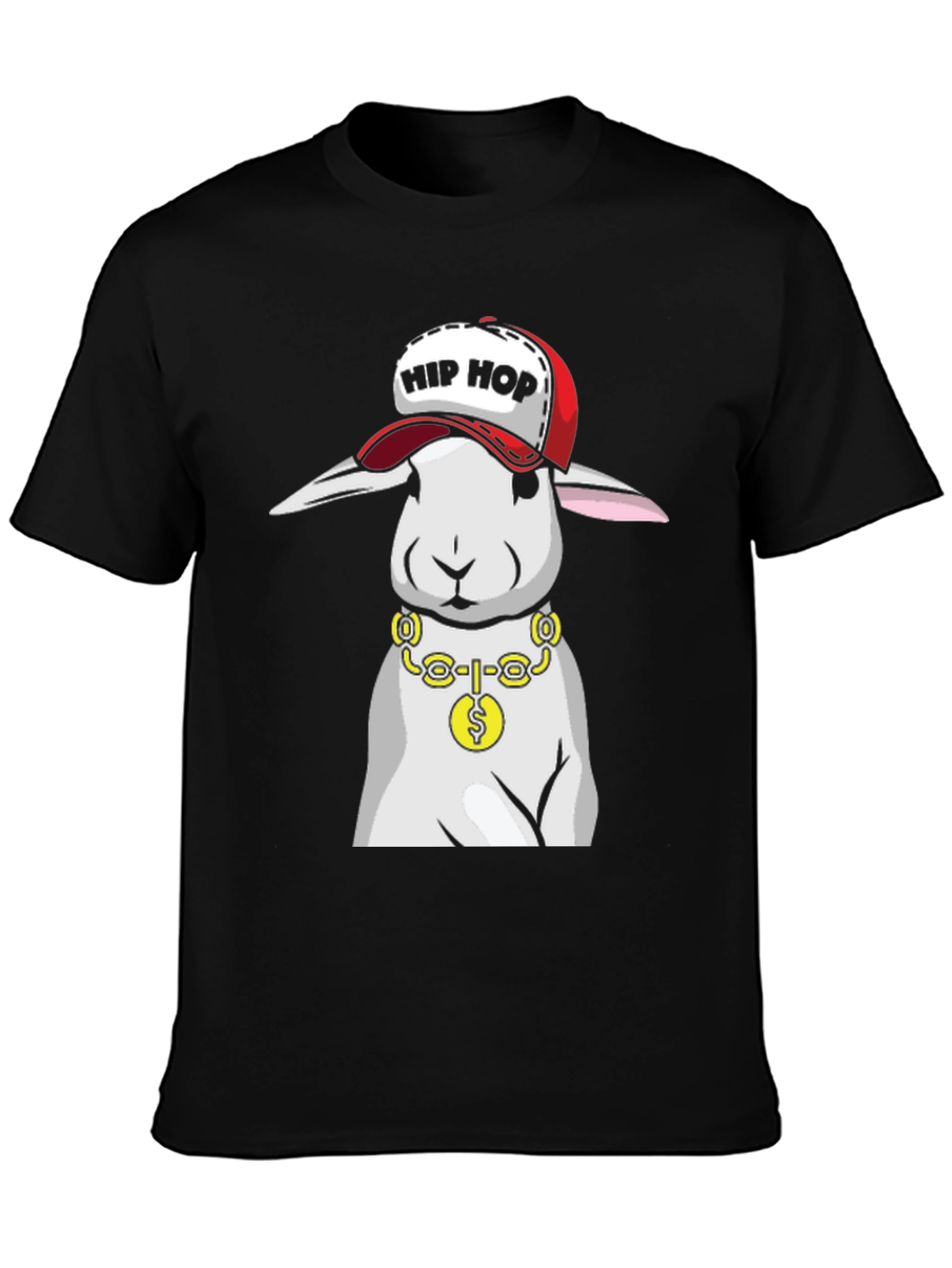Hip Hop Bunny T-Shirt - Cool Rabbit Tee