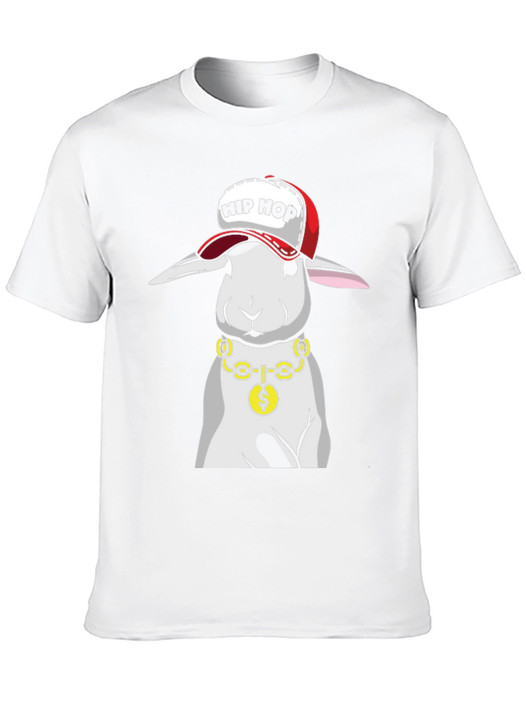 Hip Hop Bunny T-Shirt - Cool Rabbit Tee