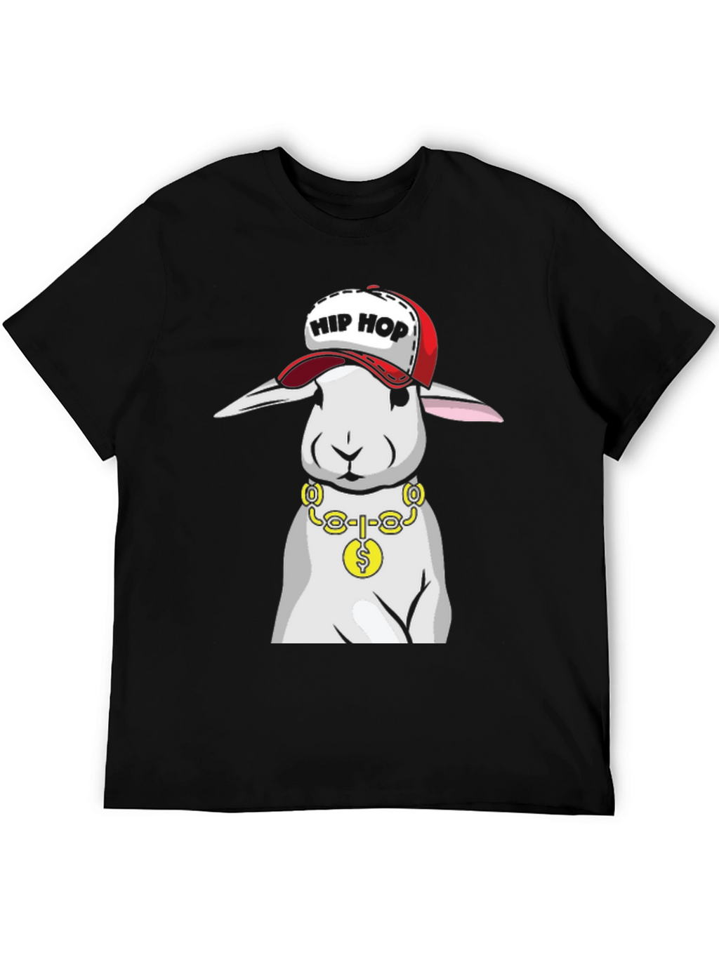 Hip Hop Bunny T-Shirt - Cool Rabbit Tee