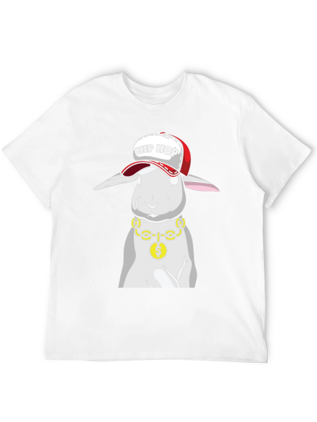 Hip Hop Bunny T-Shirt - Cool Rabbit Tee