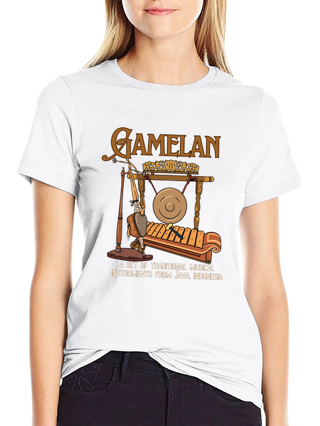 Gamelan Musical Instrument Graphic Tee