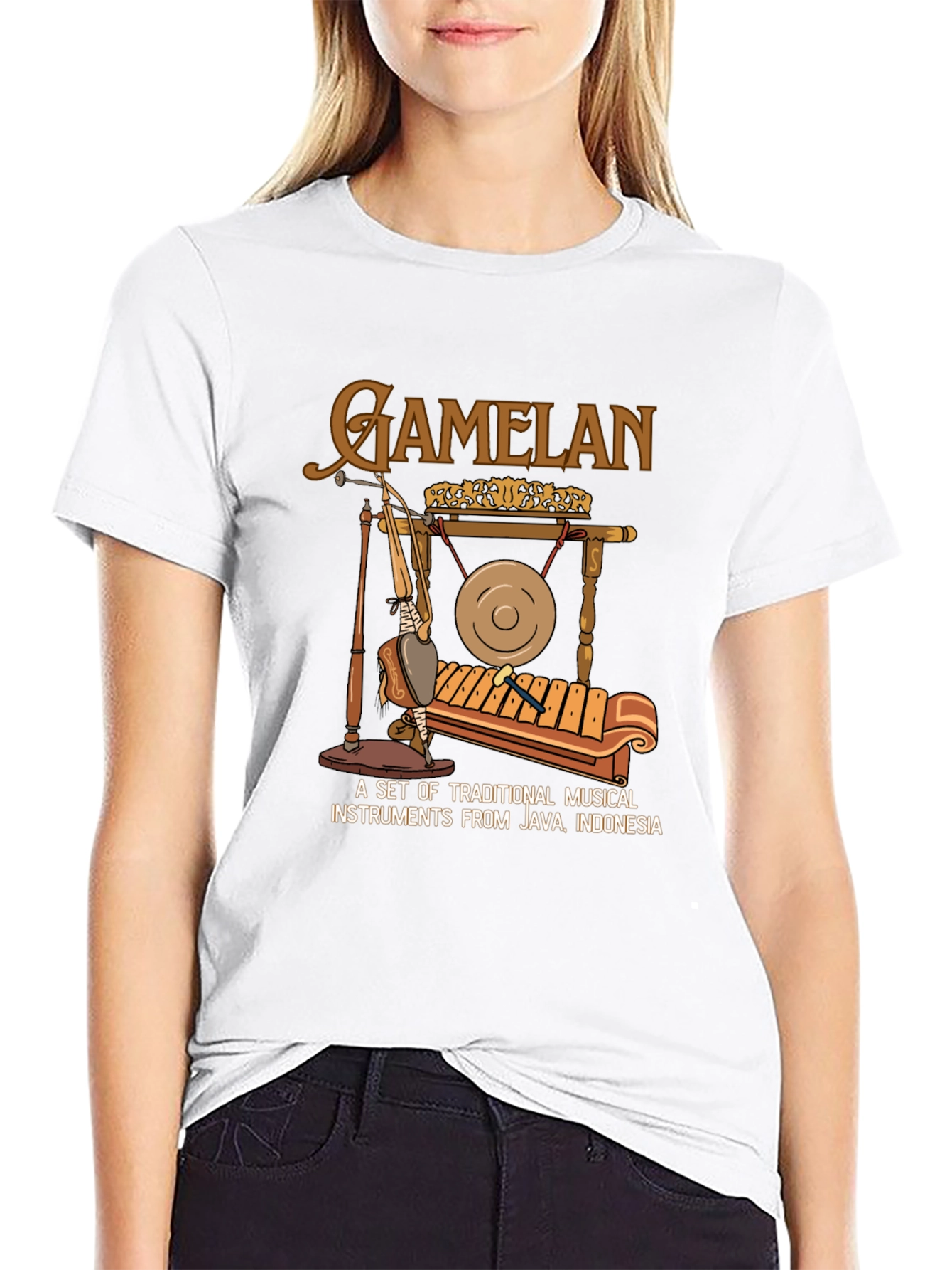 Gamelan Musical Instrument Graphic Tee