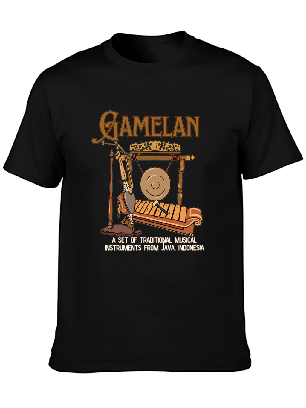 Gamelan Musical Instrument Graphic Tee