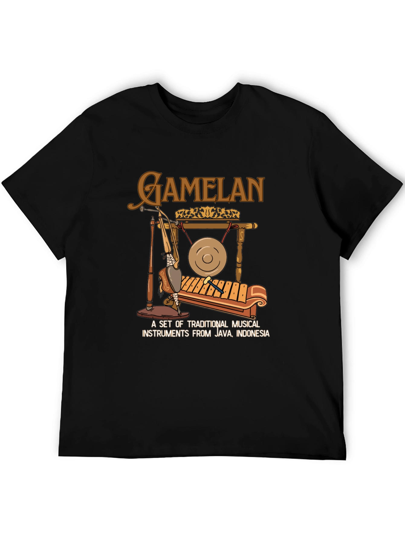 Gamelan Musical Instrument Graphic Tee