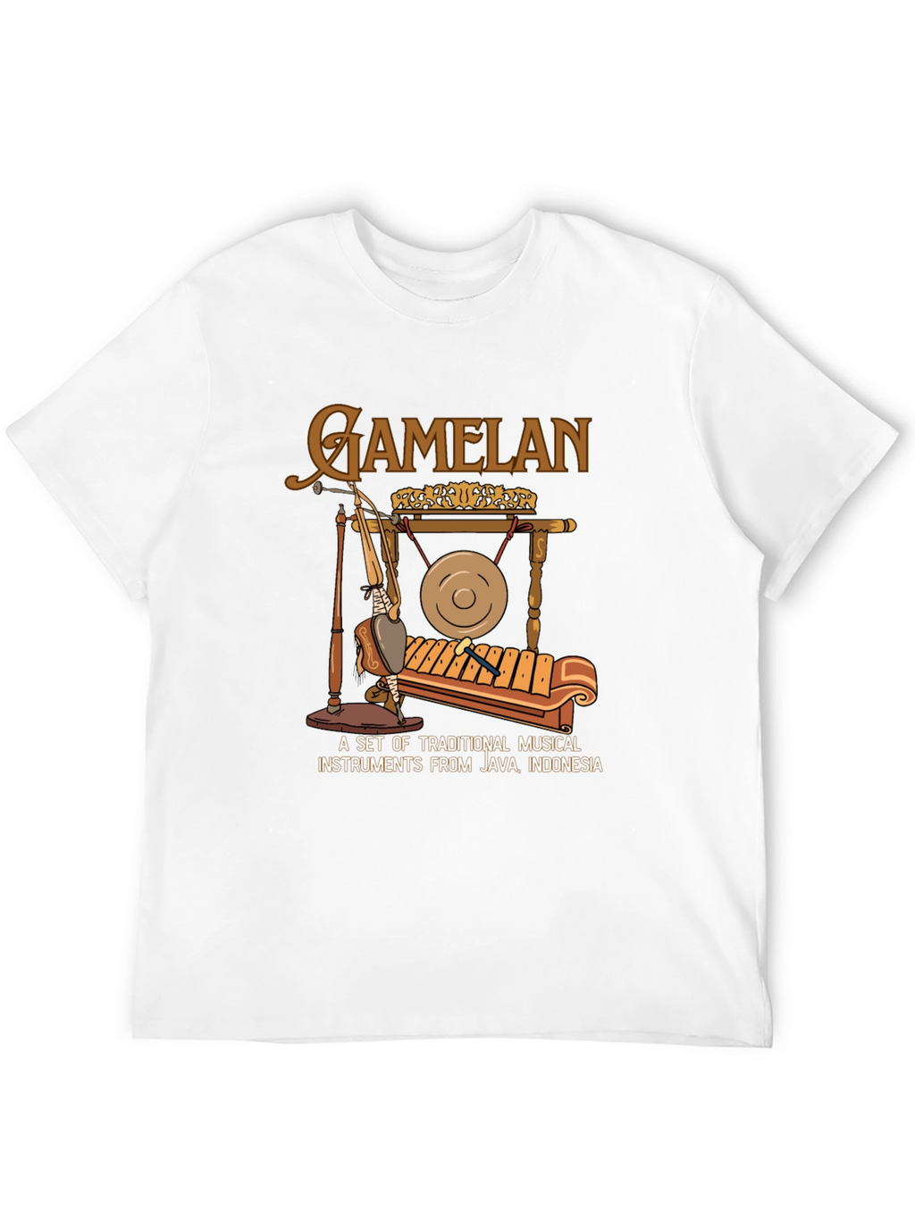 Gamelan Musical Instrument Graphic Tee