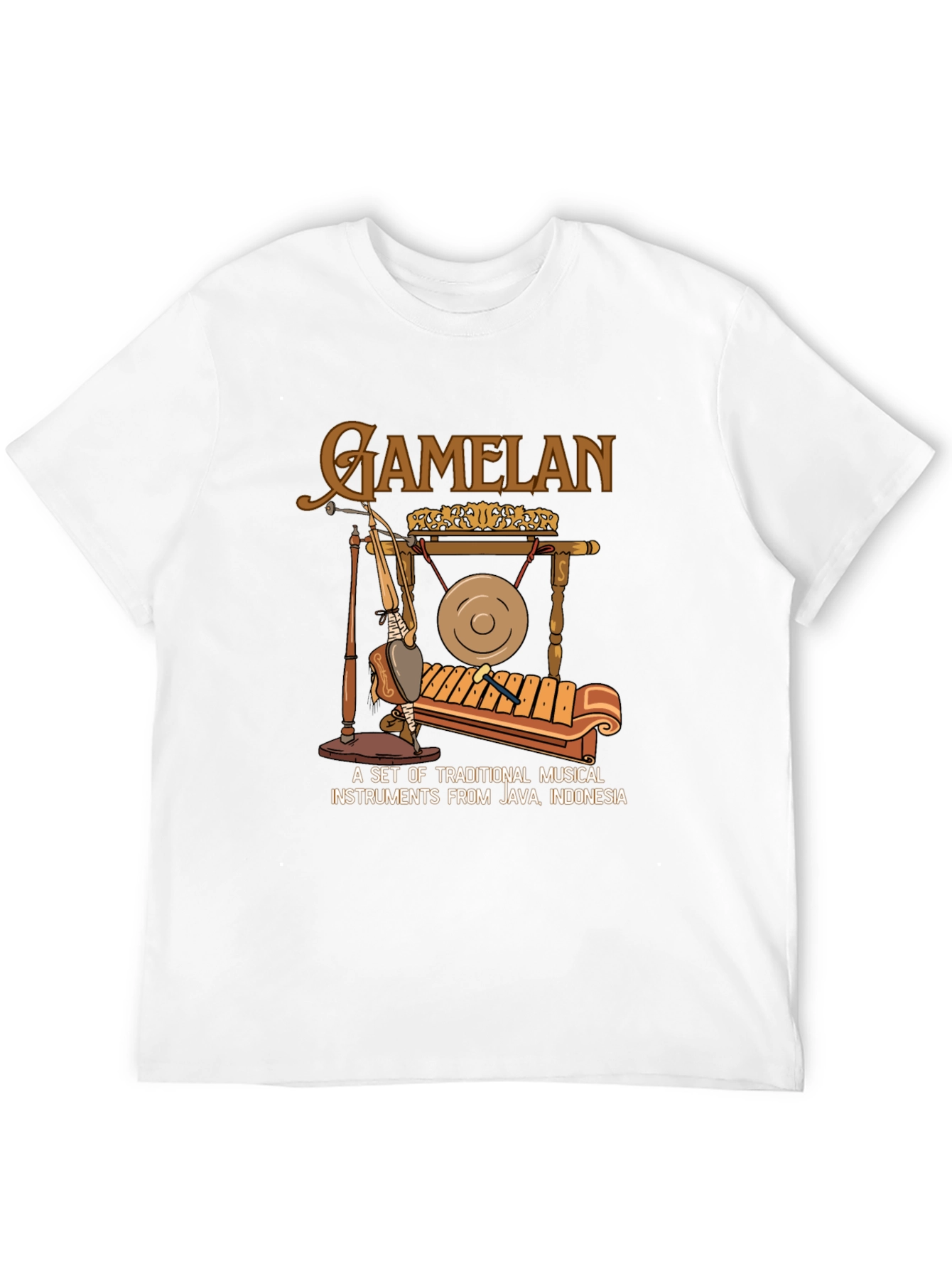 Gamelan Musical Instrument Graphic Tee