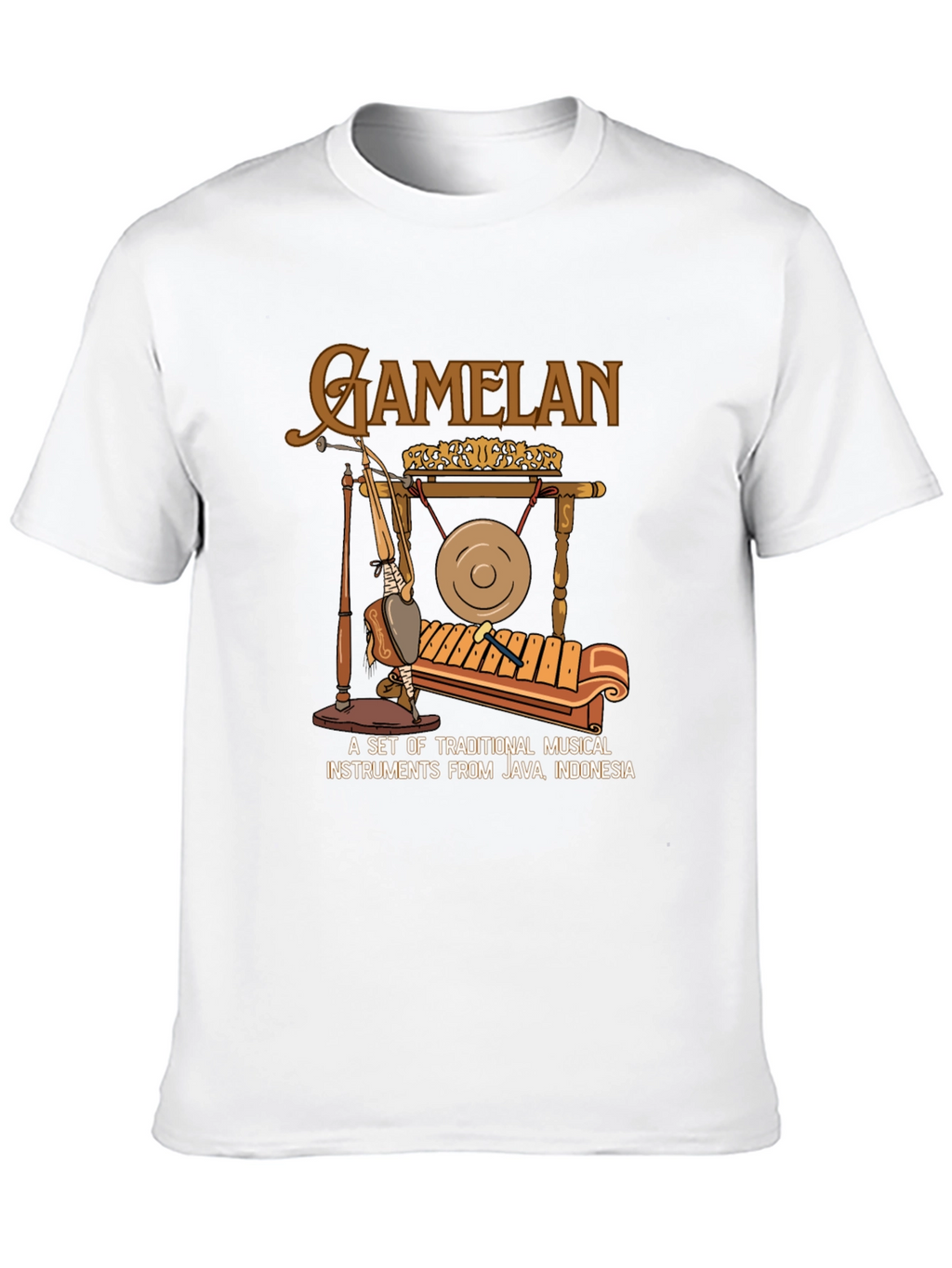 Gamelan Musical Instrument Graphic Tee