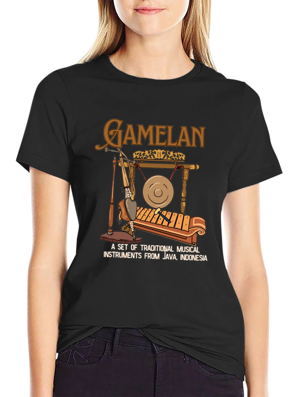 Gamelan Musical Instrument Graphic Tee