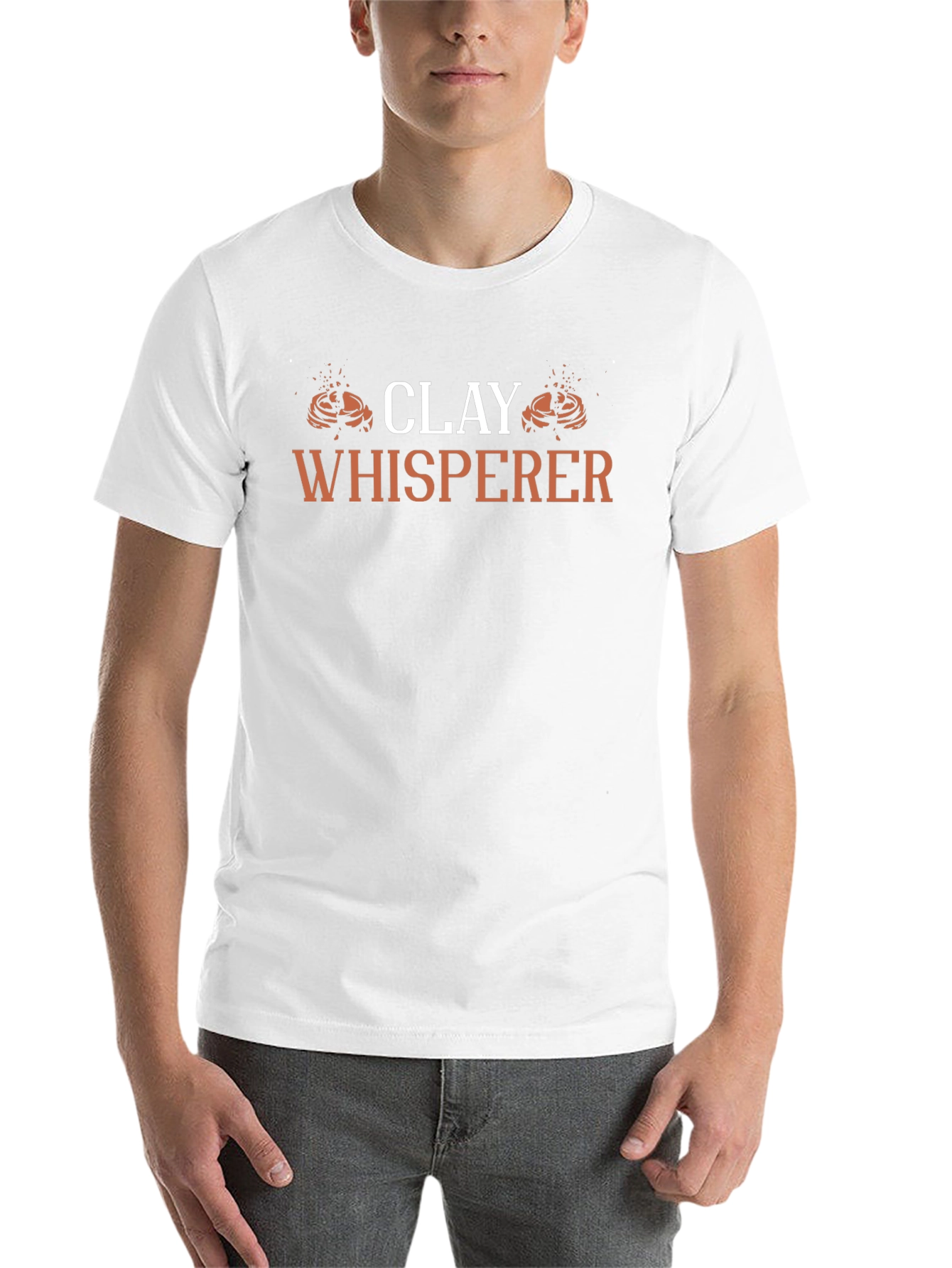 Clay Whisperer Graphic T-Shirt - Pottery Lover Tee