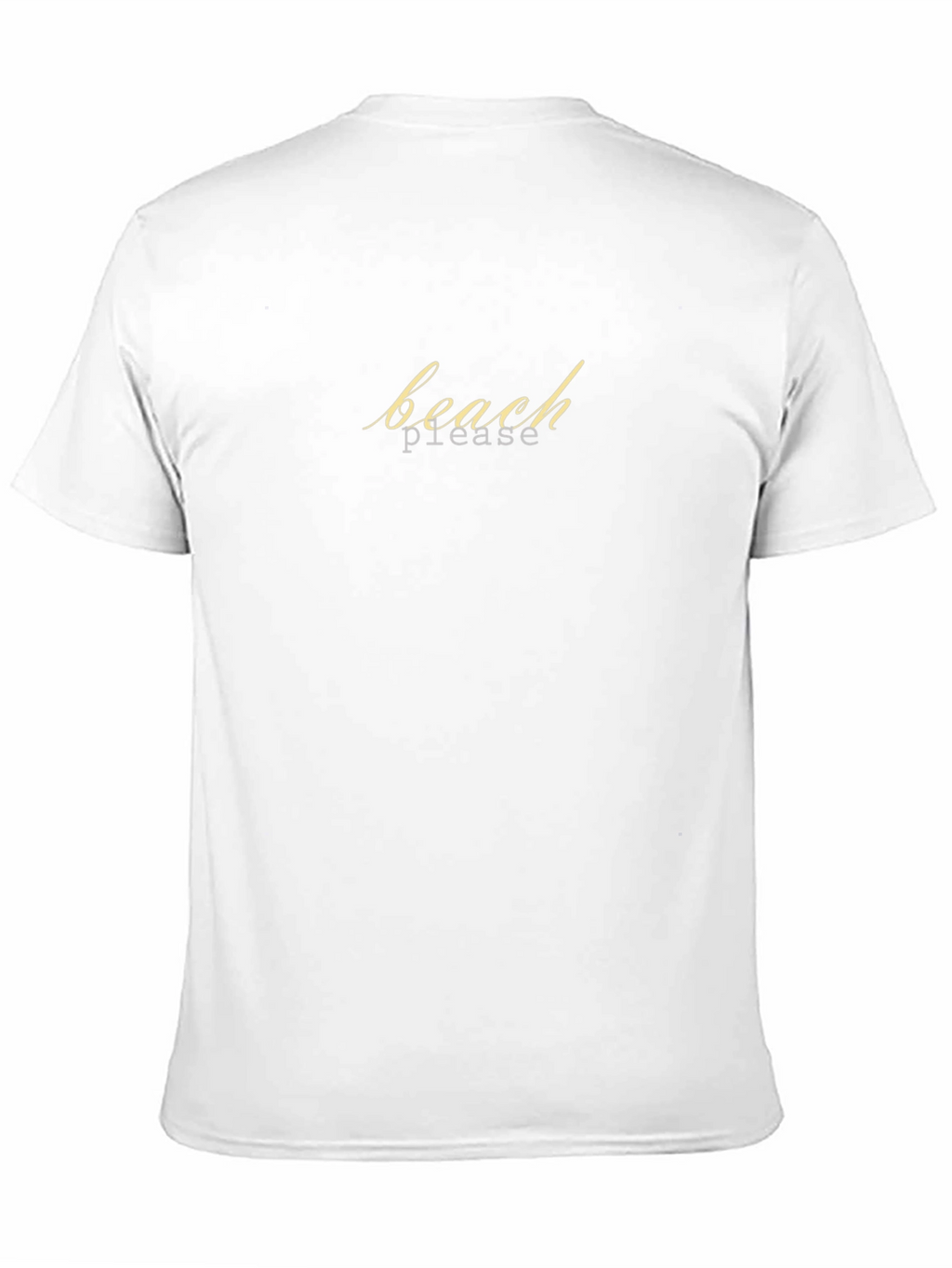 Beach Please Graphic Tee - Stylish Mens Black T-Shirt