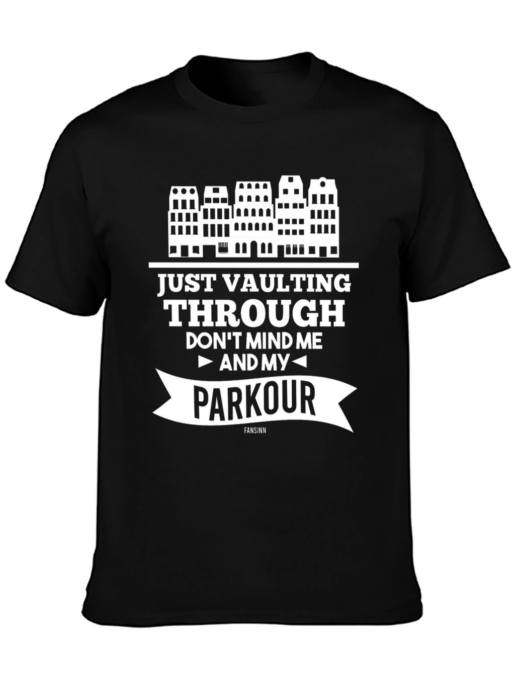 Parkour Graphic T-Shirt - Just Vaulting Through