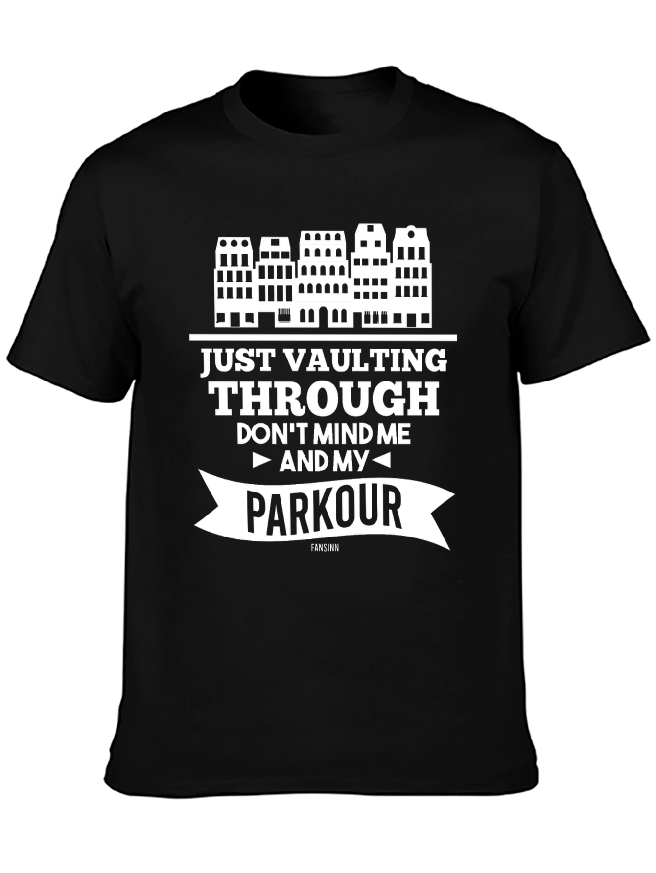 Parkour Graphic T-Shirt - Just Vaulting Through