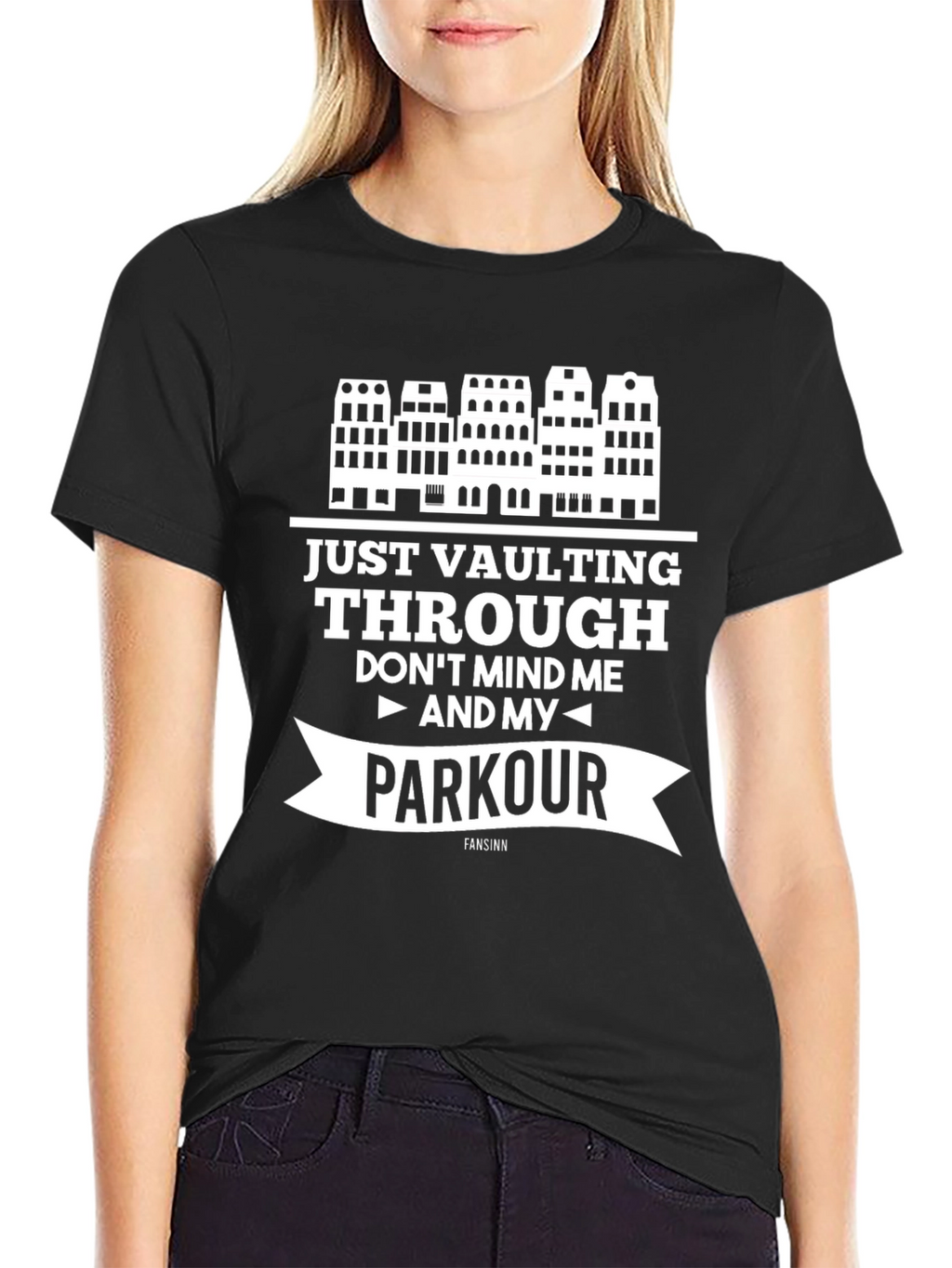 Parkour Graphic T-Shirt - Just Vaulting Through