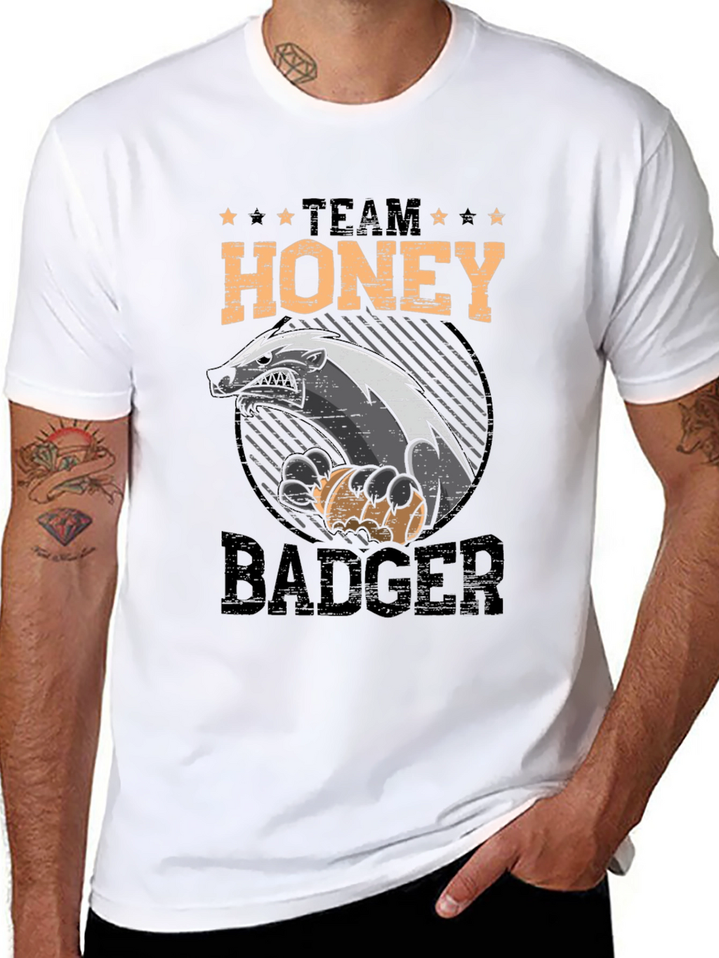 Team Honey Badger Graphic T-Shirt