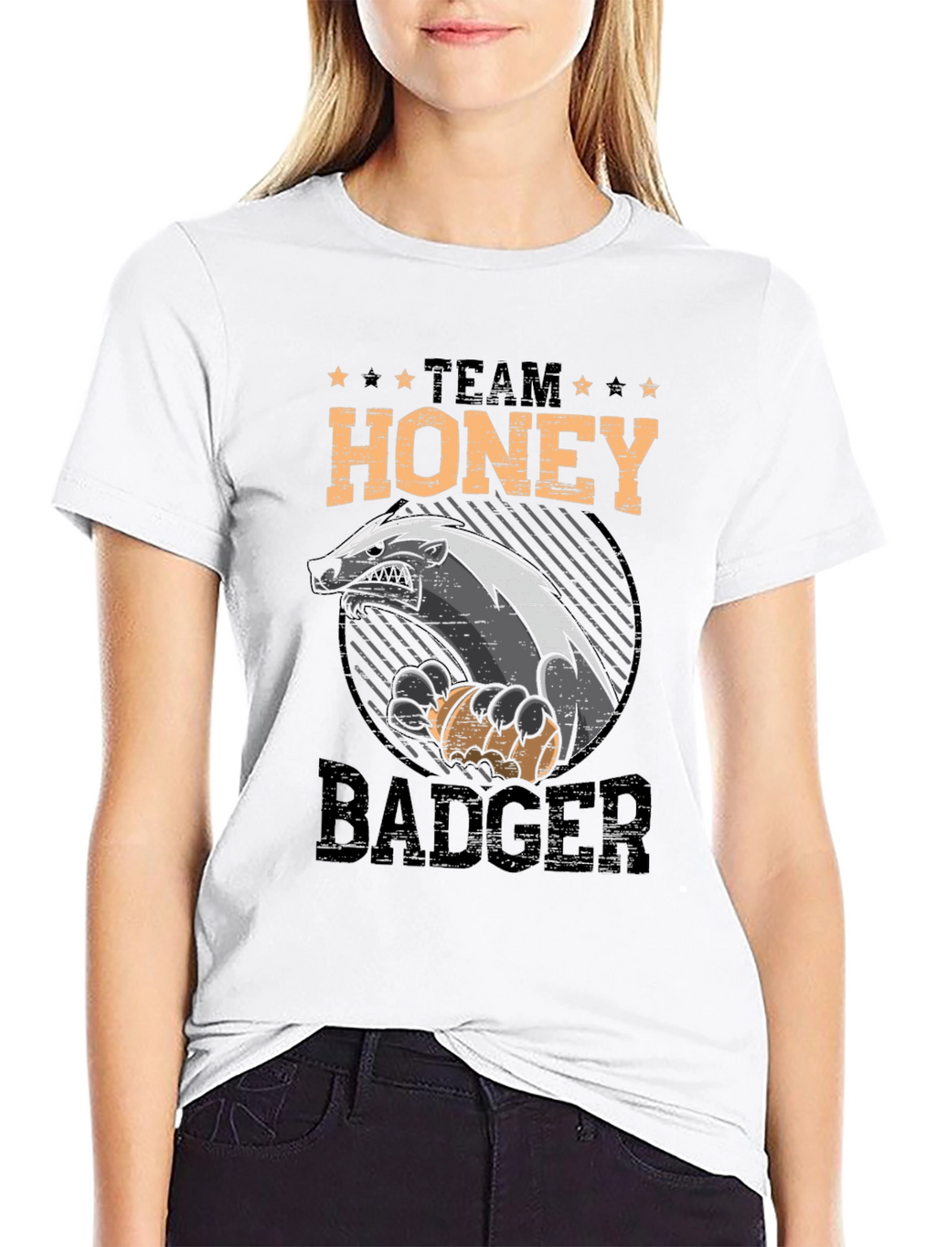 Team Honey Badger Graphic T-Shirt