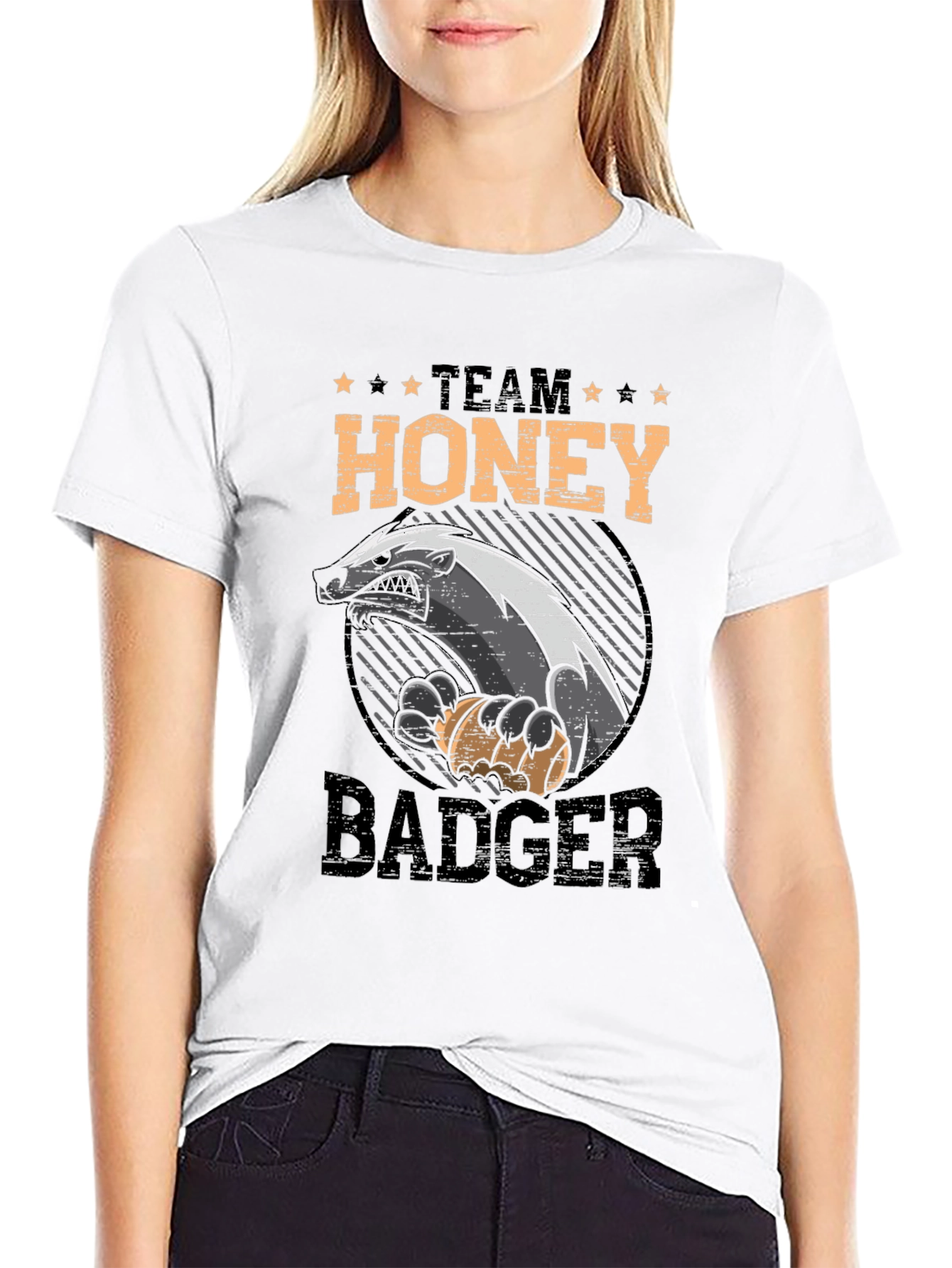 Team Honey Badger Graphic T-Shirt