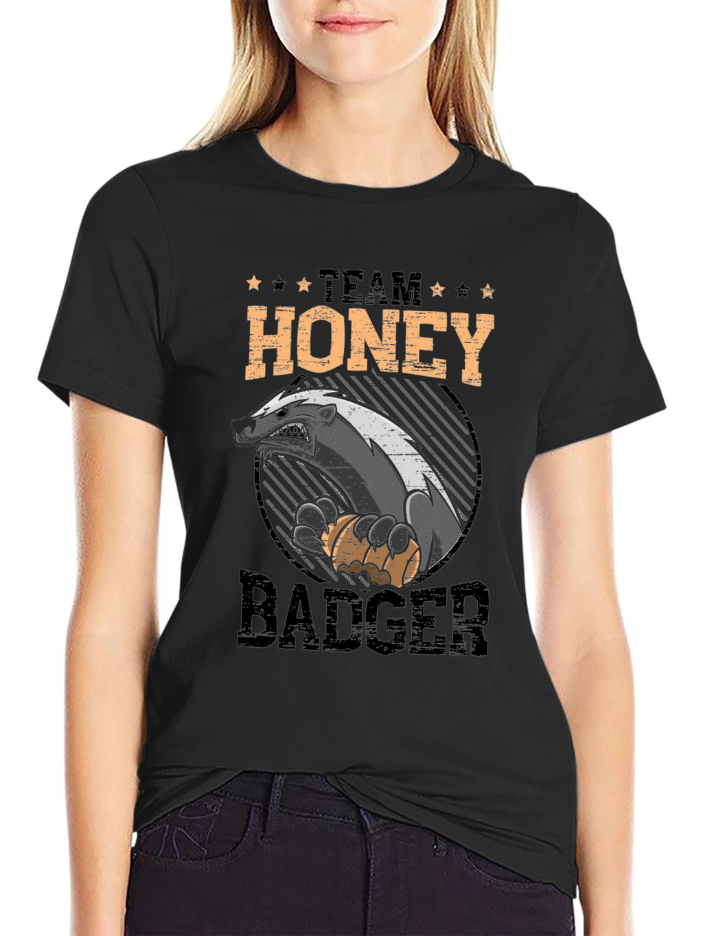 Team Honey Badger Graphic T-Shirt