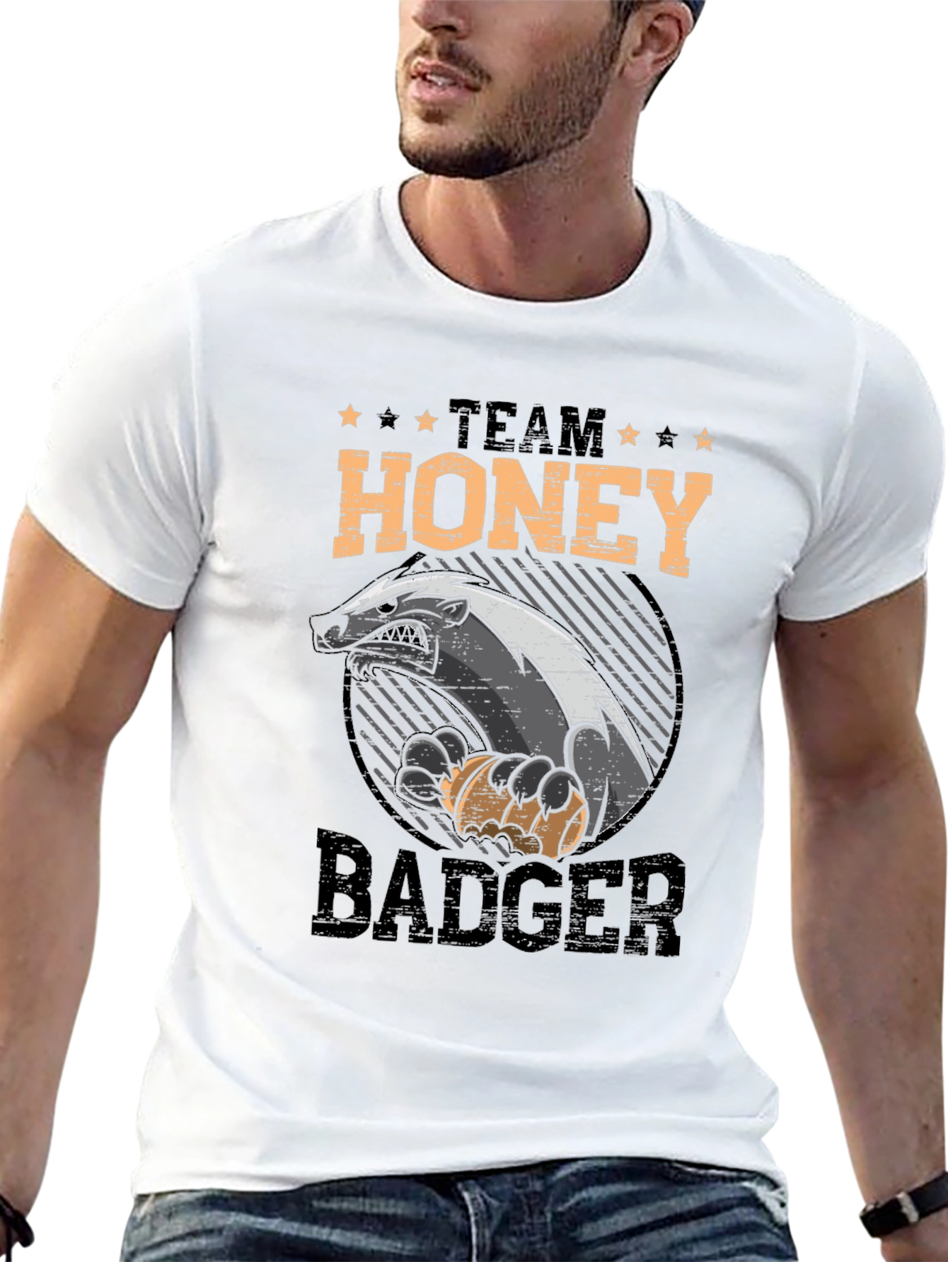 Team Honey Badger Graphic T-Shirt