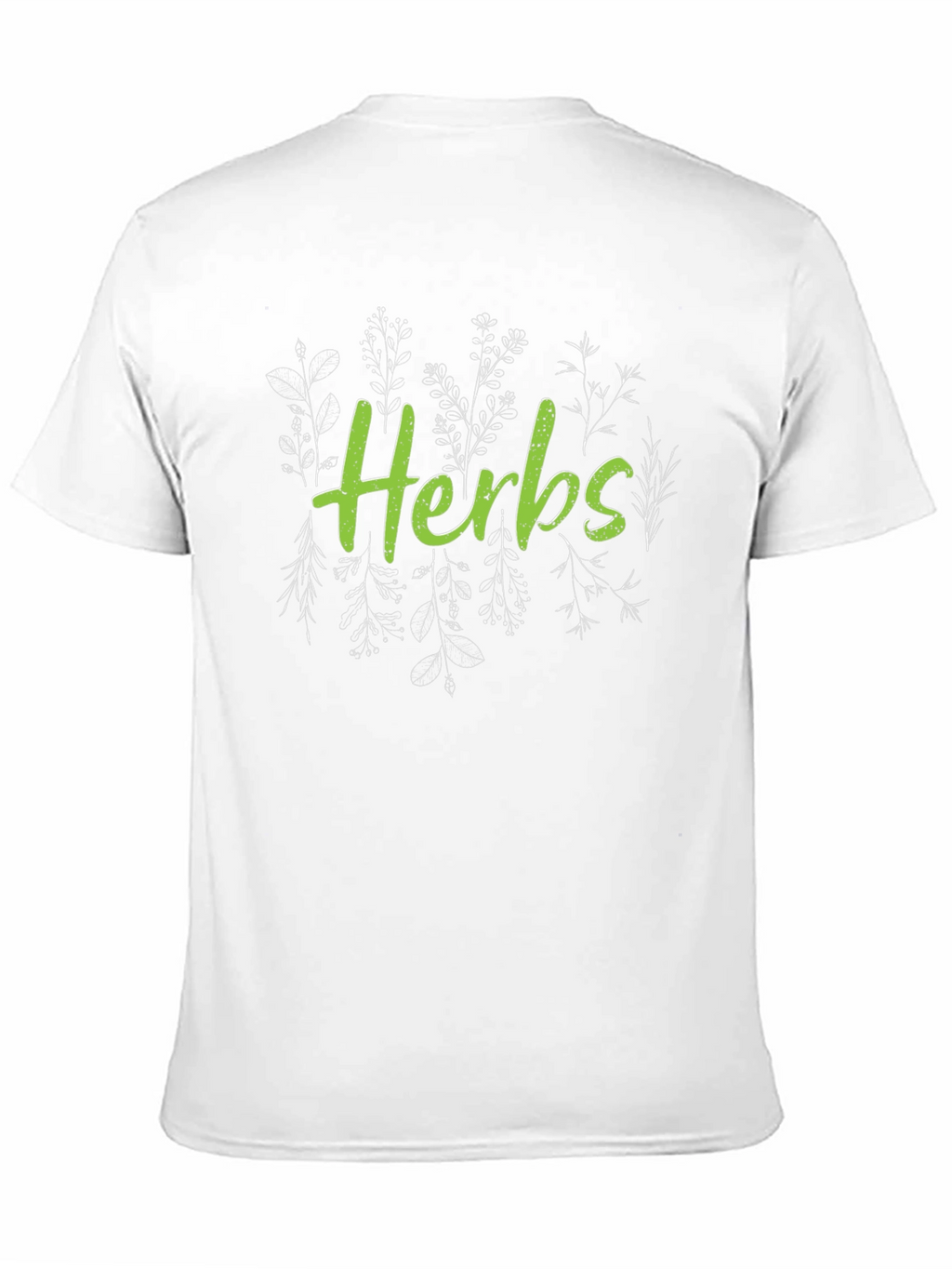 Herbs Graphic T-Shirt - Botanical Design