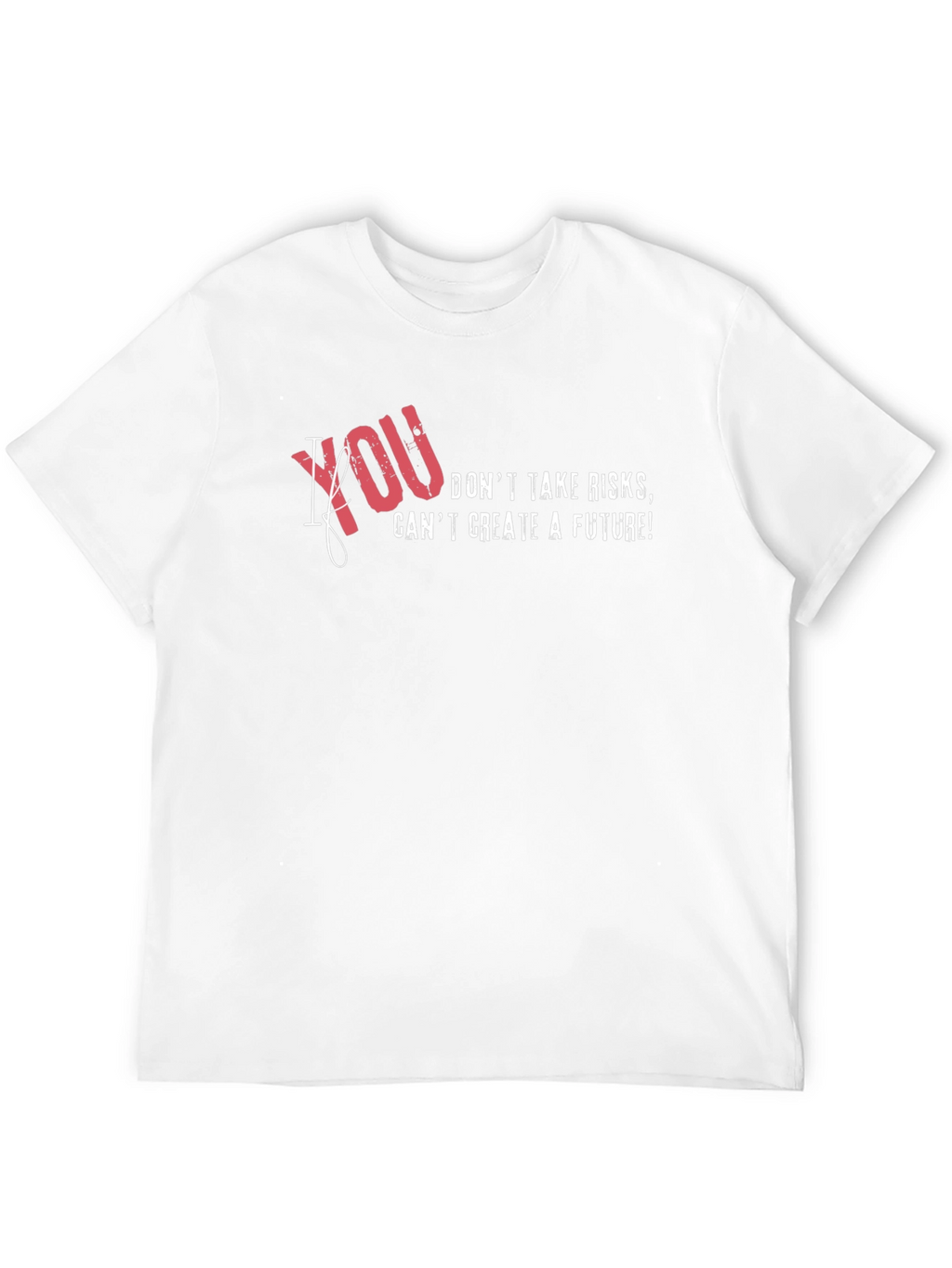 Risk Taker Graphic T-Shirt - Mens Black Tee