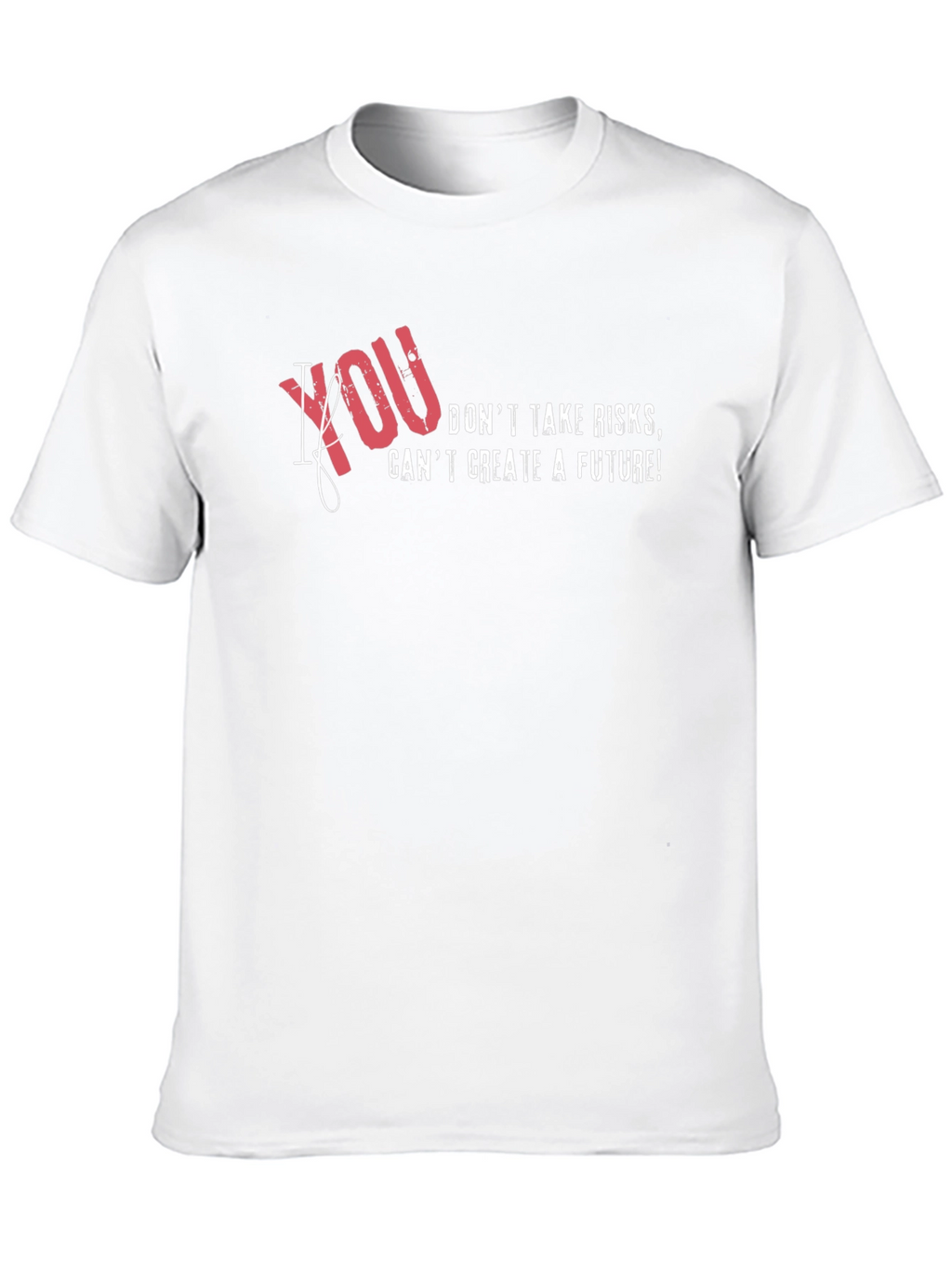 Risk Taker Graphic T-Shirt - Mens Black Tee