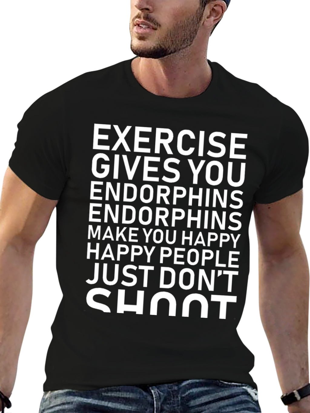 Exercise Gives You Endorphins Graphic Tee