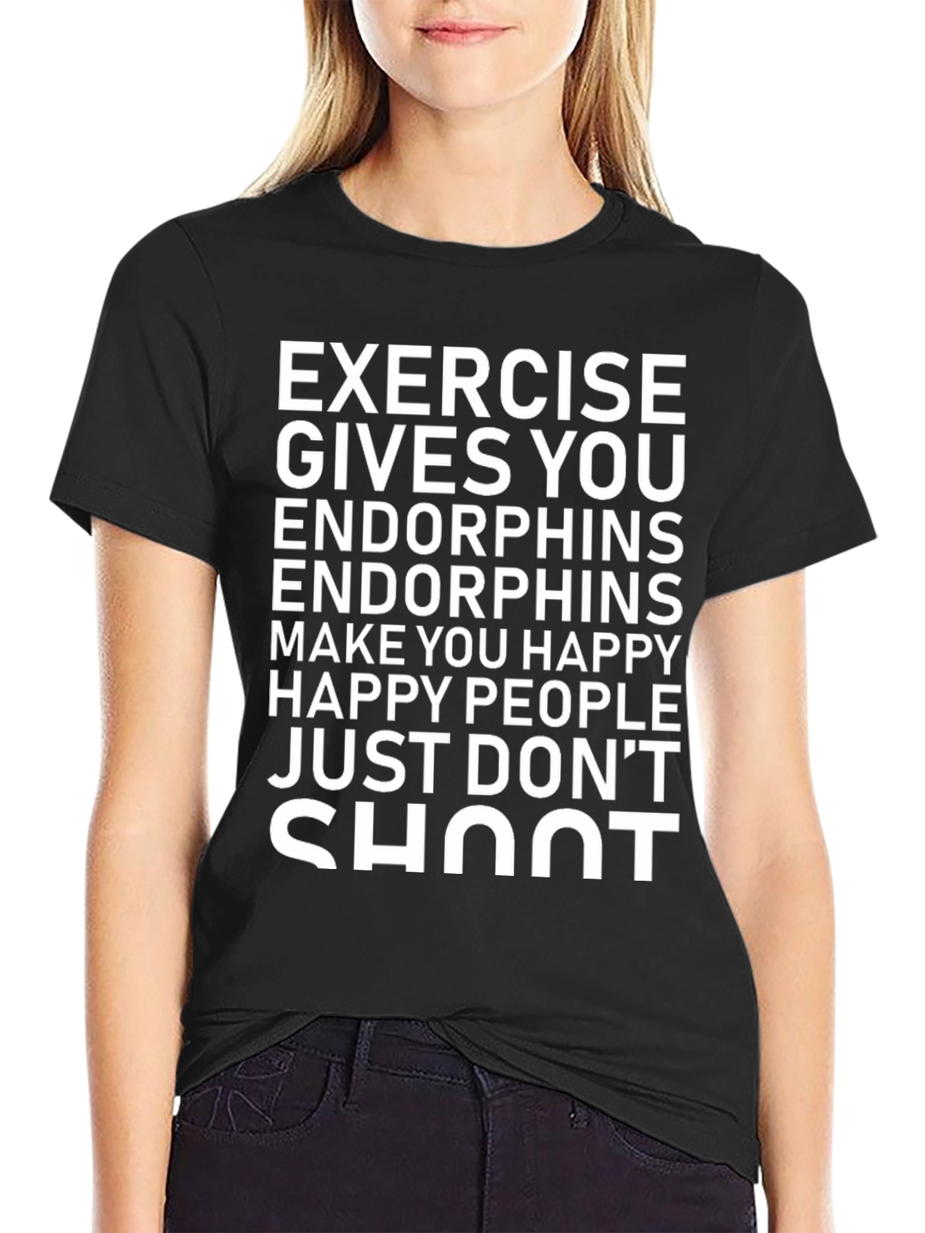 Exercise Gives You Endorphins Graphic Tee
