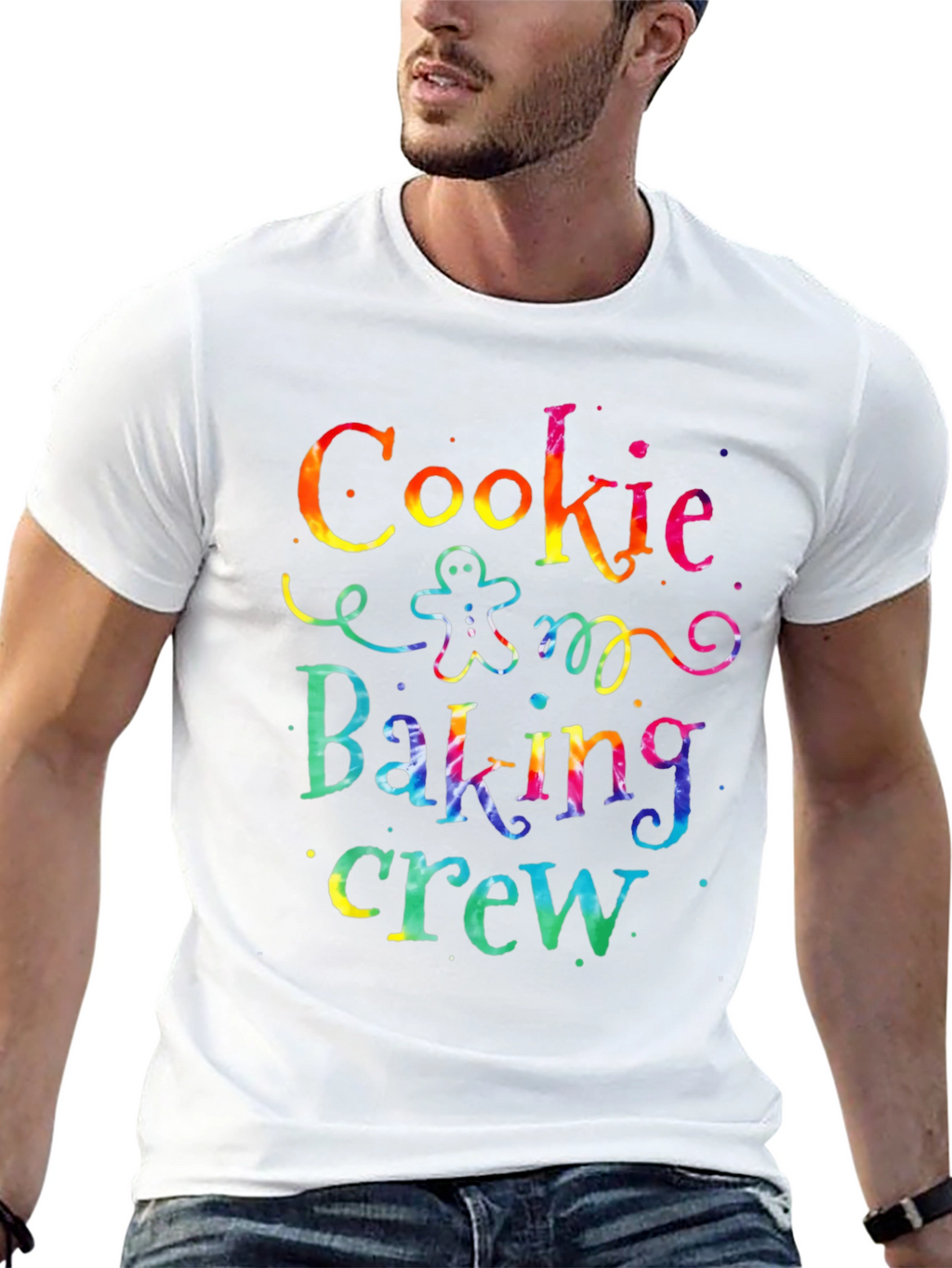 Cookie Baking Crew Tie-Dye T-Shirt