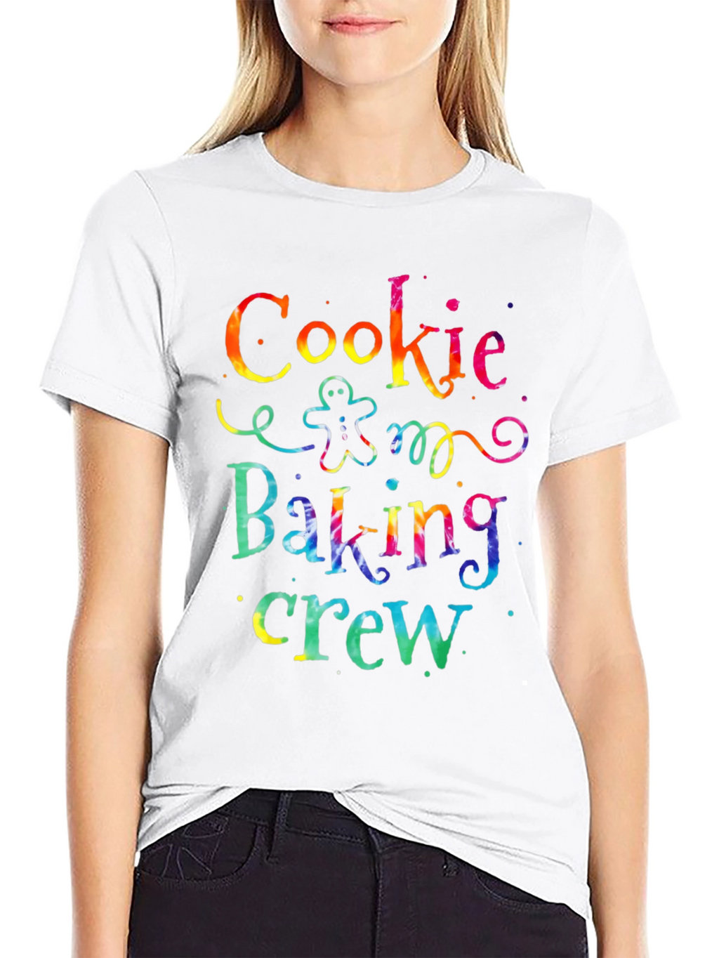 Cookie Baking Crew Tie-Dye T-Shirt