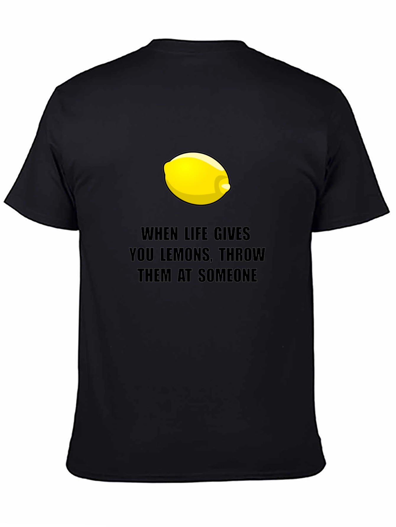 Funny Lemon Graphic T-Shirt - When Life Gives You Lemons