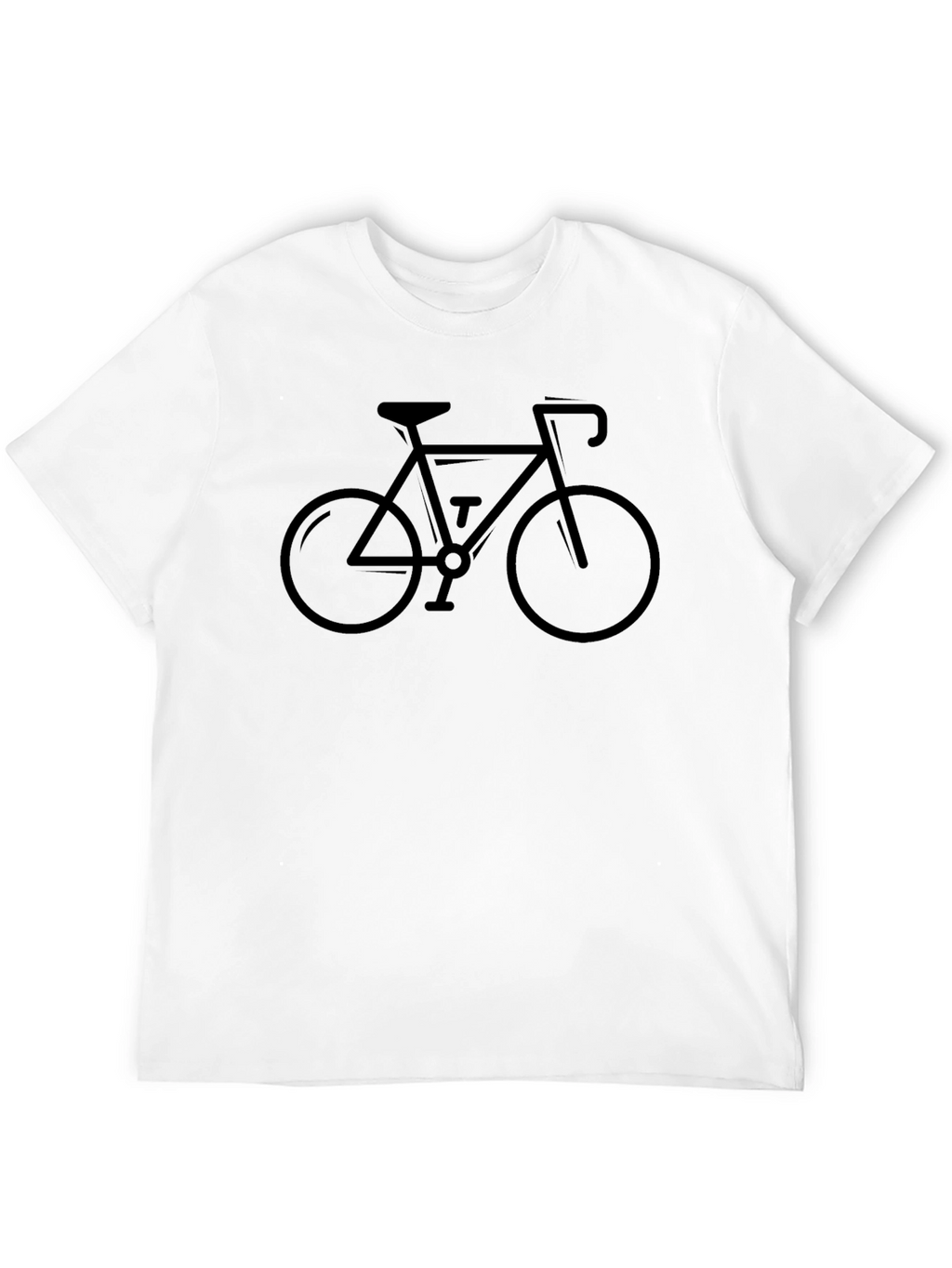Bike Graphic Tee - Casual Black T-Shirt
