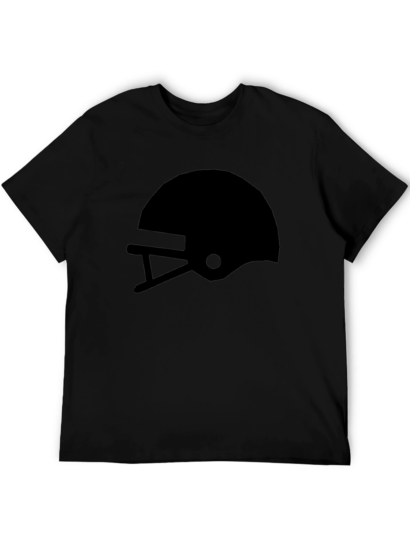 Football Helmet Graphic T-Shirt - Classic Style