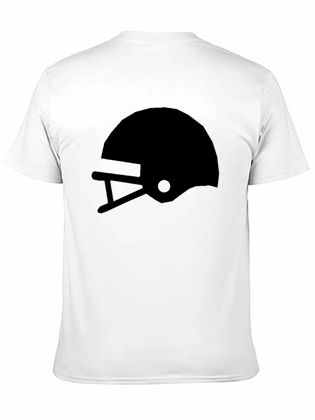 Football Helmet Graphic T-Shirt - Classic Style