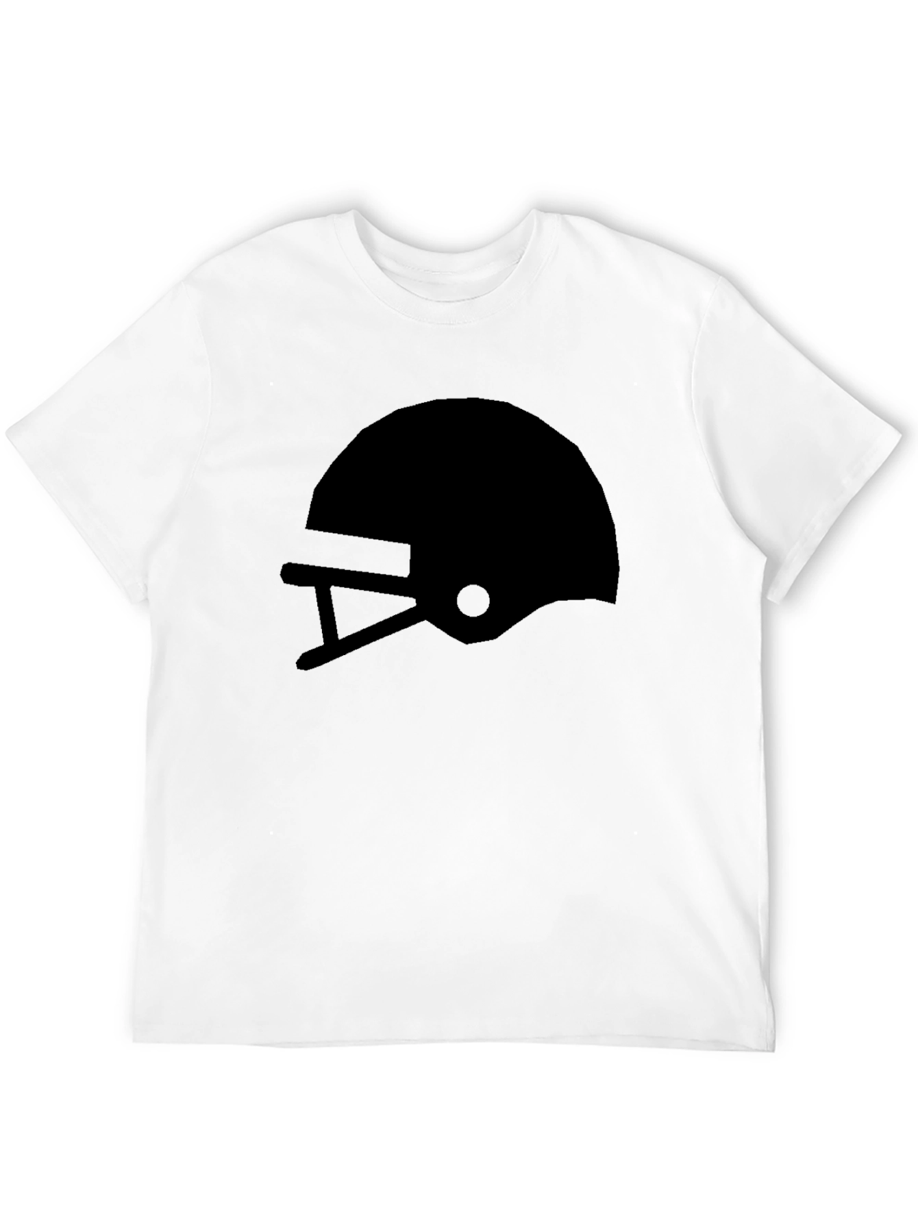 Football Helmet Graphic T-Shirt - Classic Style