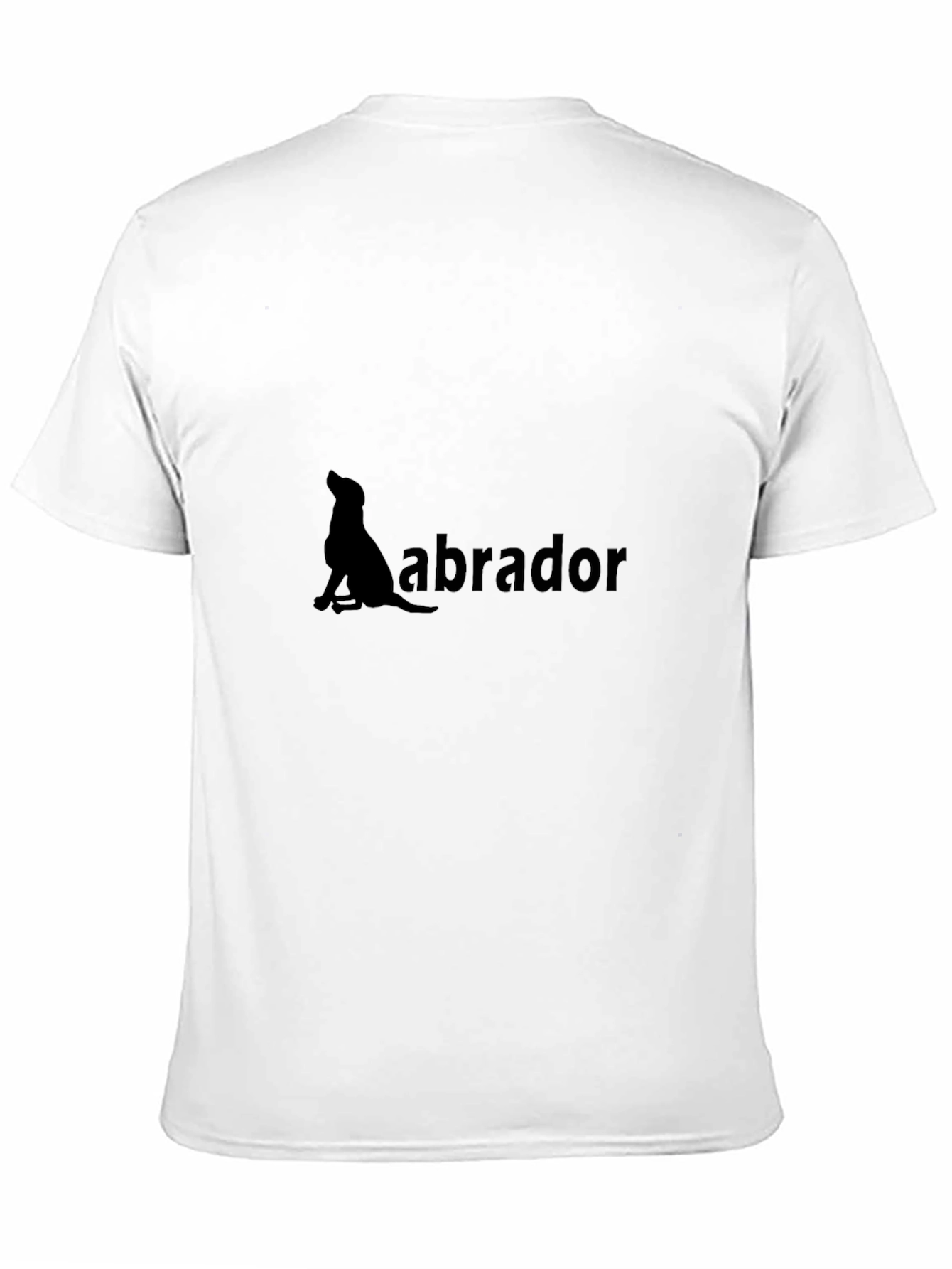 Labrador Dog Graphic Print T-Shirt
