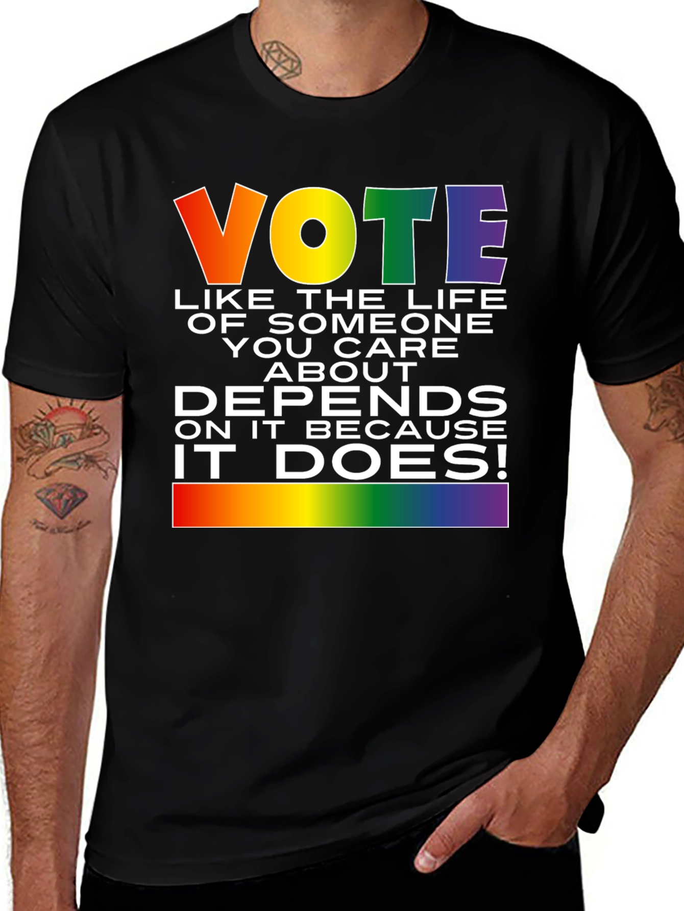 Vote Like Your Life Depends On It T-Shirt