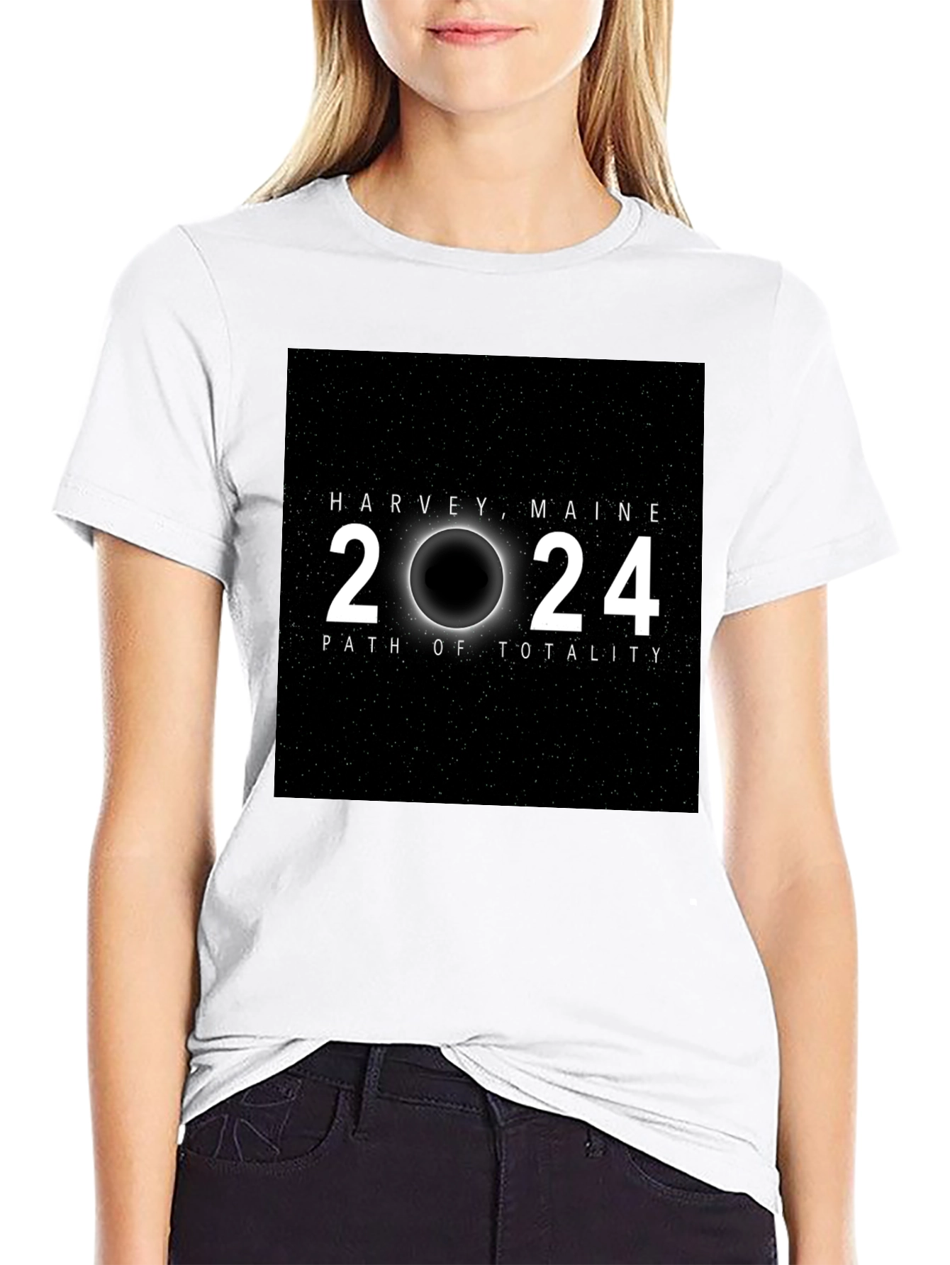 Harvey Maine 2024 Eclipse T-Shirt