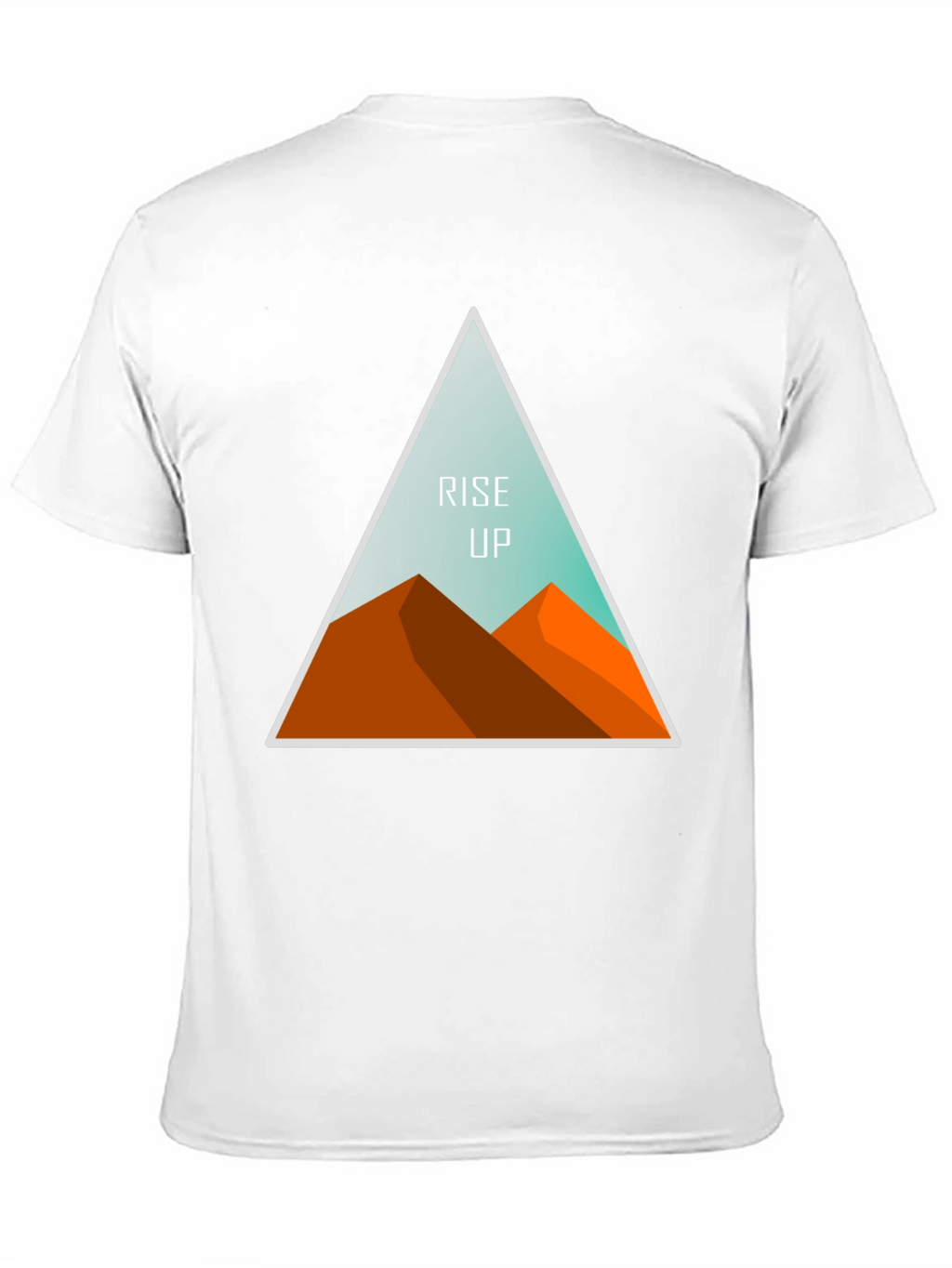 Rise Up Graphic Tee - Black Cotton Blend