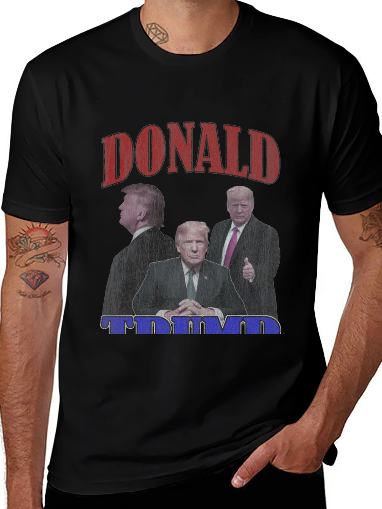 Donald Trump Graphic Print T-Shirt