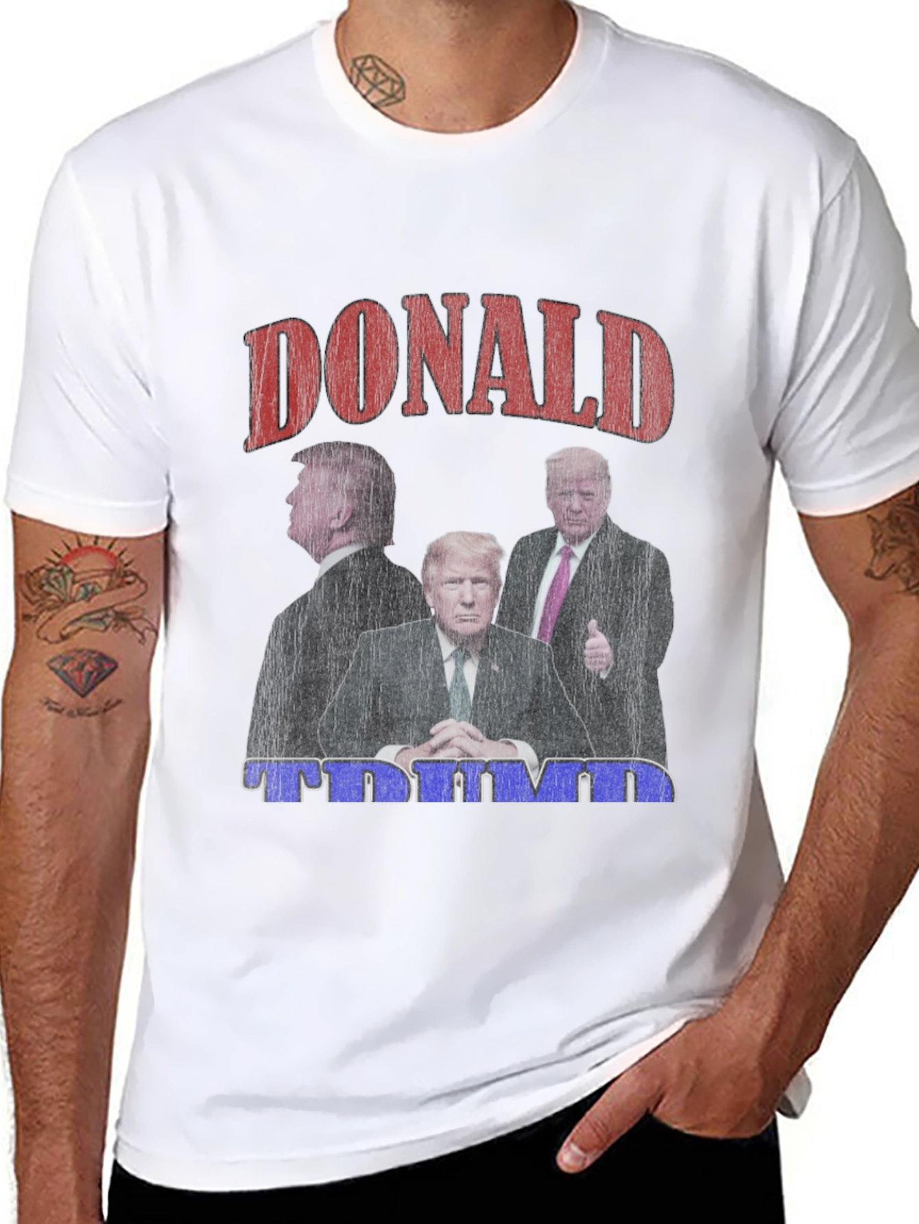 Donald Trump Graphic Print T-Shirt