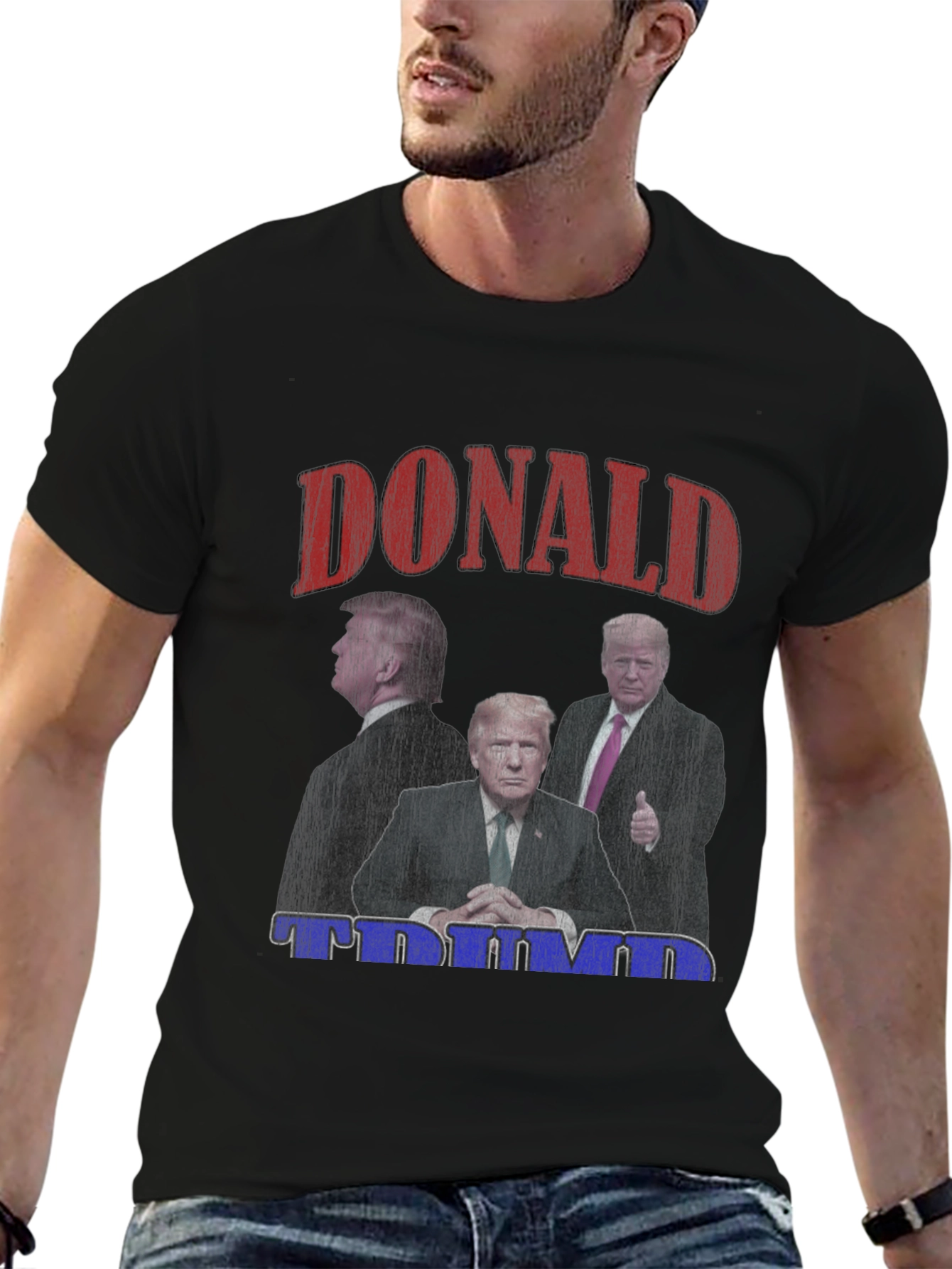 Donald Trump Graphic Print T-Shirt
