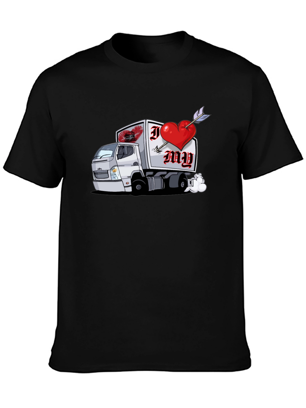 I Heart My Trucker Graphic T-Shirt