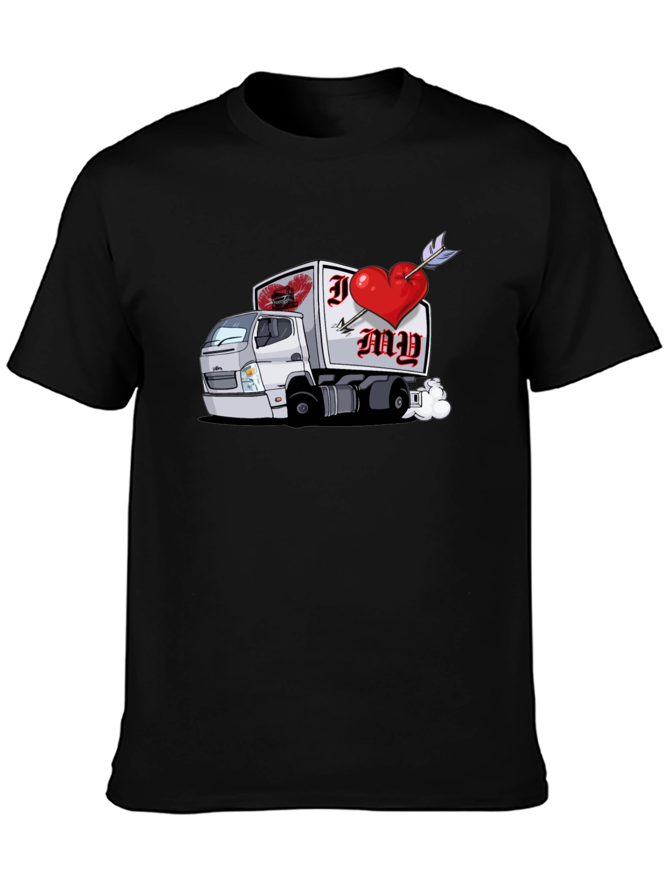 I Heart My Trucker Graphic T-Shirt