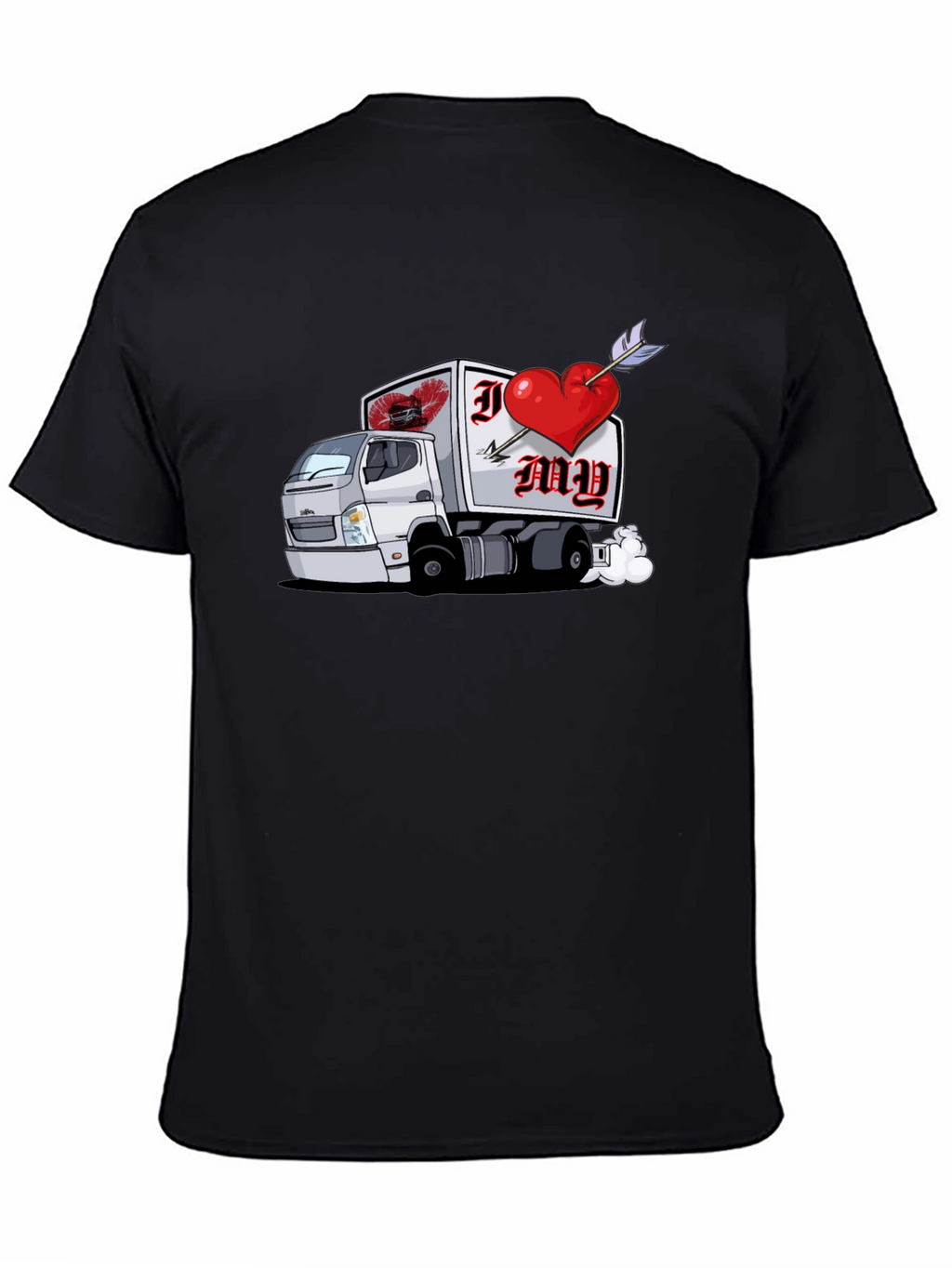 I Heart My Trucker Graphic T-Shirt