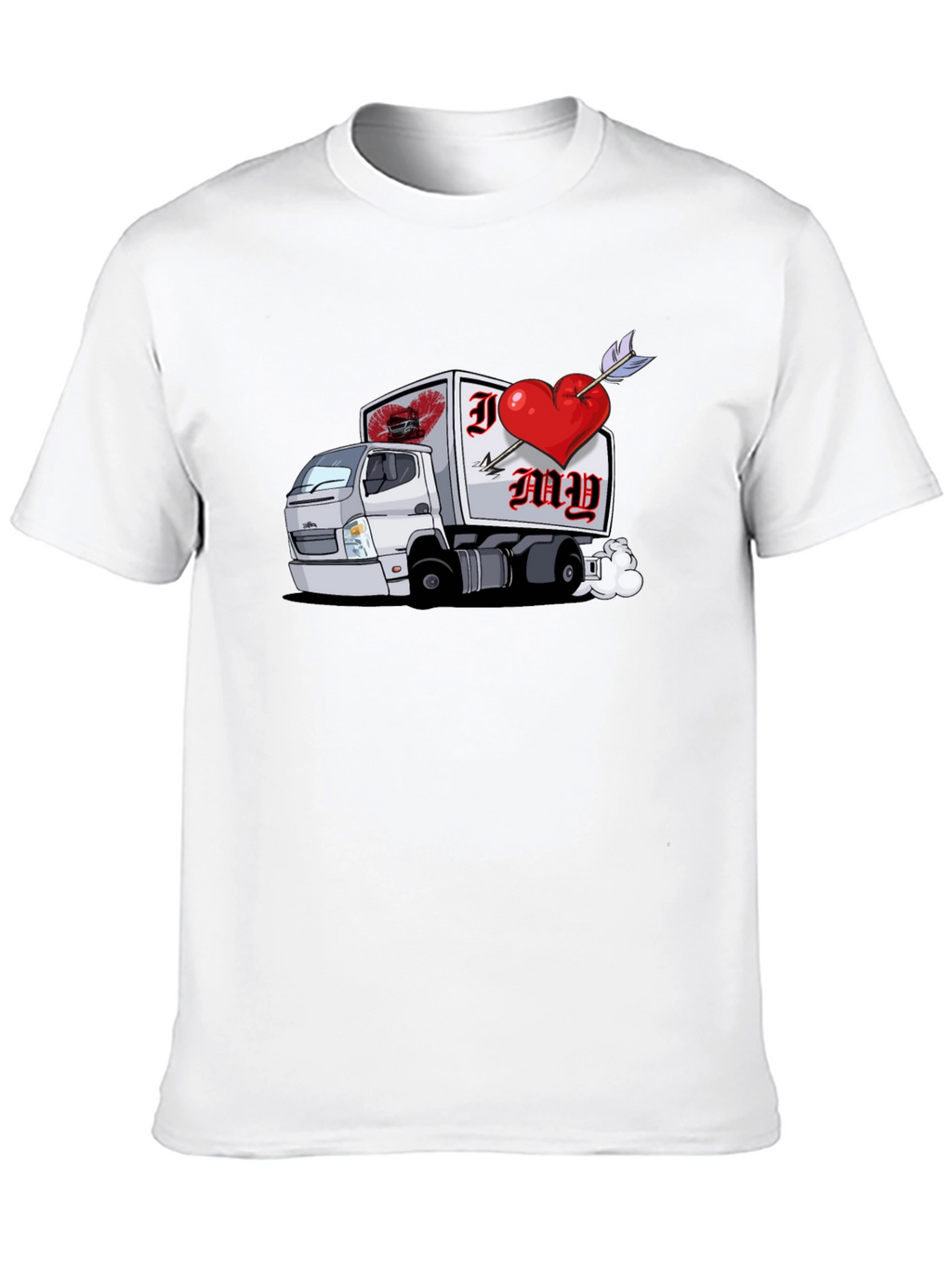 I Heart My Trucker Graphic T-Shirt