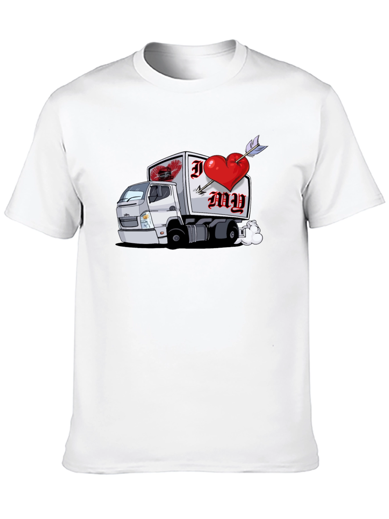 I Heart My Trucker Graphic T-Shirt