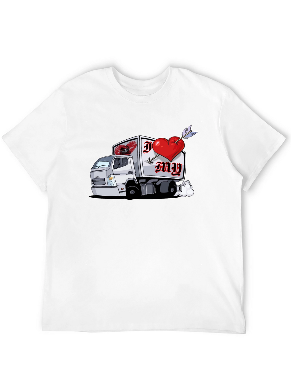 I Heart My Trucker Graphic T-Shirt
